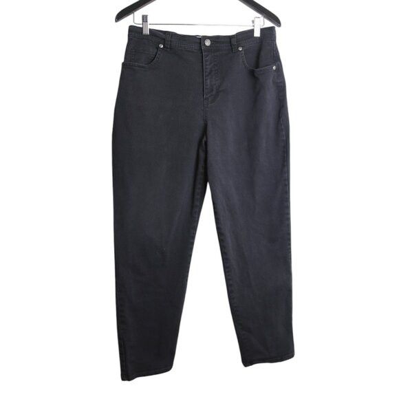 Vintage Vintage Penman's High Rise Black Denim Jeans Missy Size 12 Size 34" / US 12 / IT 48 - 1 Thumbnail