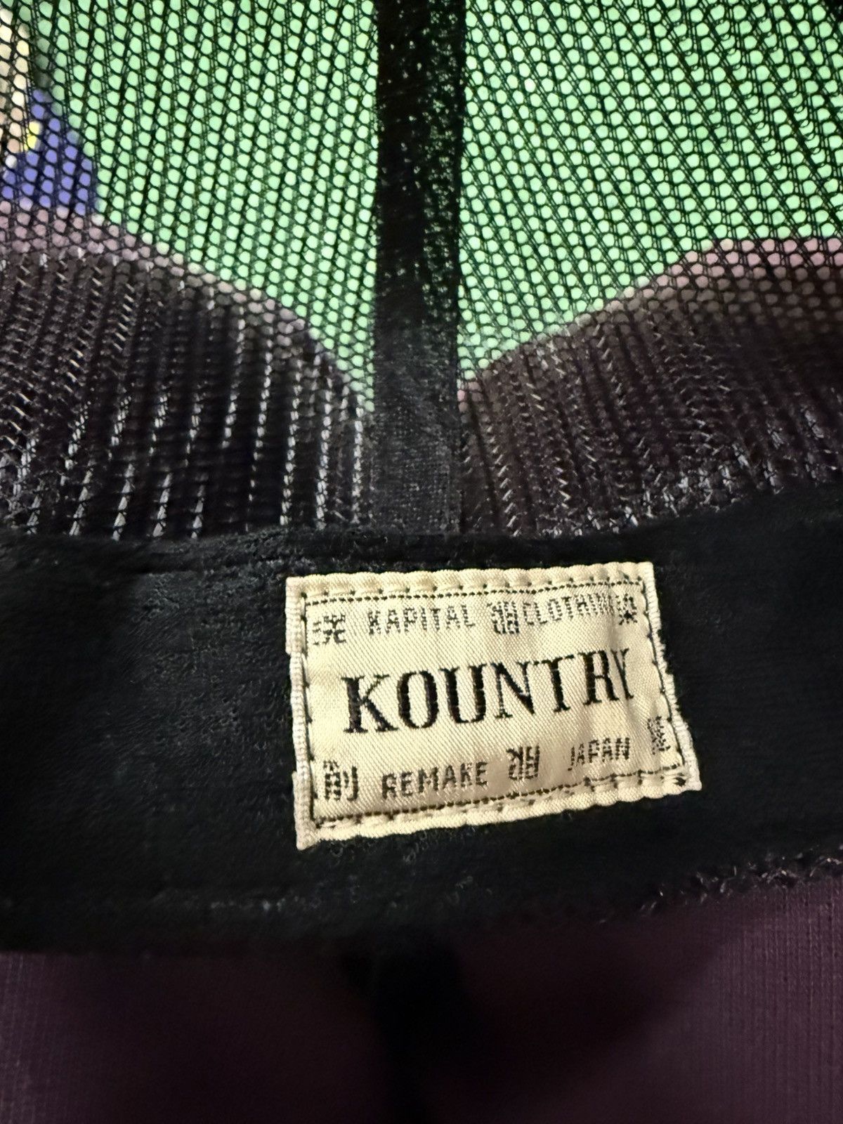 Kapital Kountry Kapital trucker hat Size ONE SIZE - 2 Thumbnail