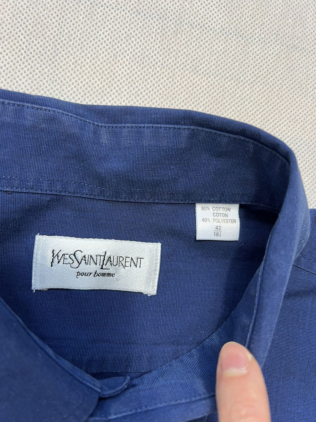 Yves Saint Laurent Shirt Yves Saint Laurent YSL Small Logo Size US XL / EU 56 / 4 - 3 Thumbnail