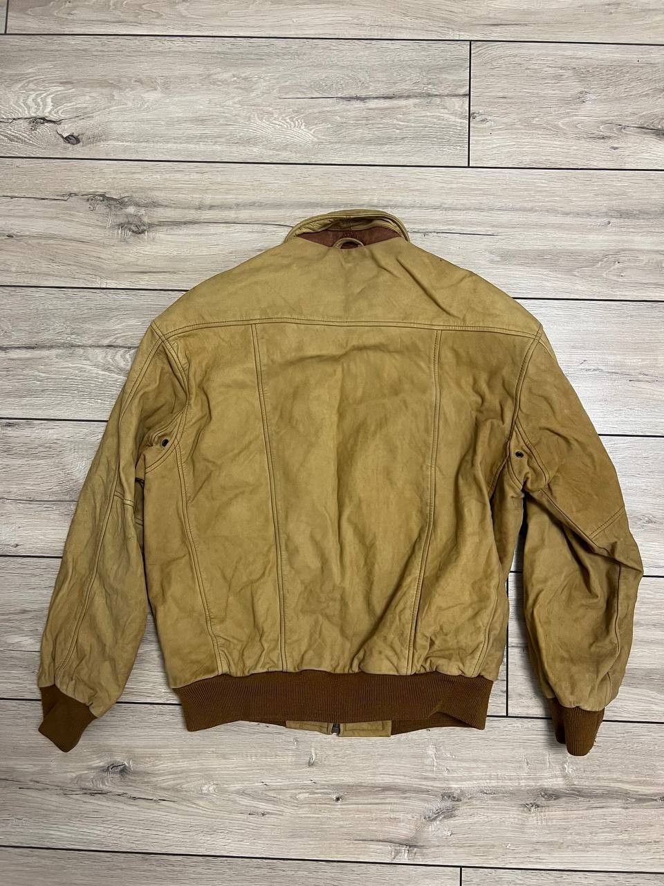 Timberland Timberland Leather Jacket Bomber Korea Made Size US S / EU 44-46 / 1 - 2 Thumbnail