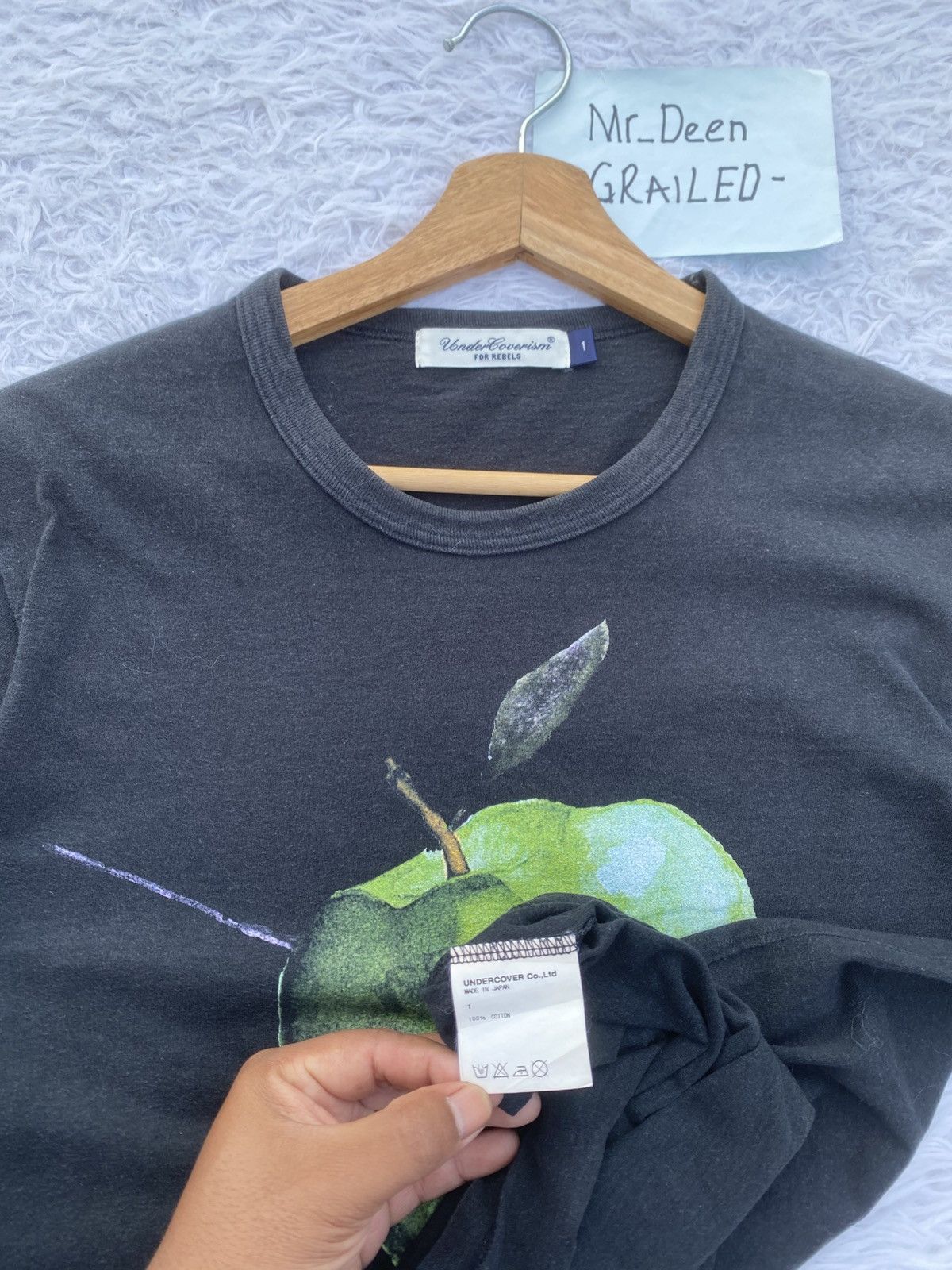 Undercover Rare Vintage Undercover Target Green Apple Tshirt Size US S / EU 44-46 / 1 - 12 Thumbnail