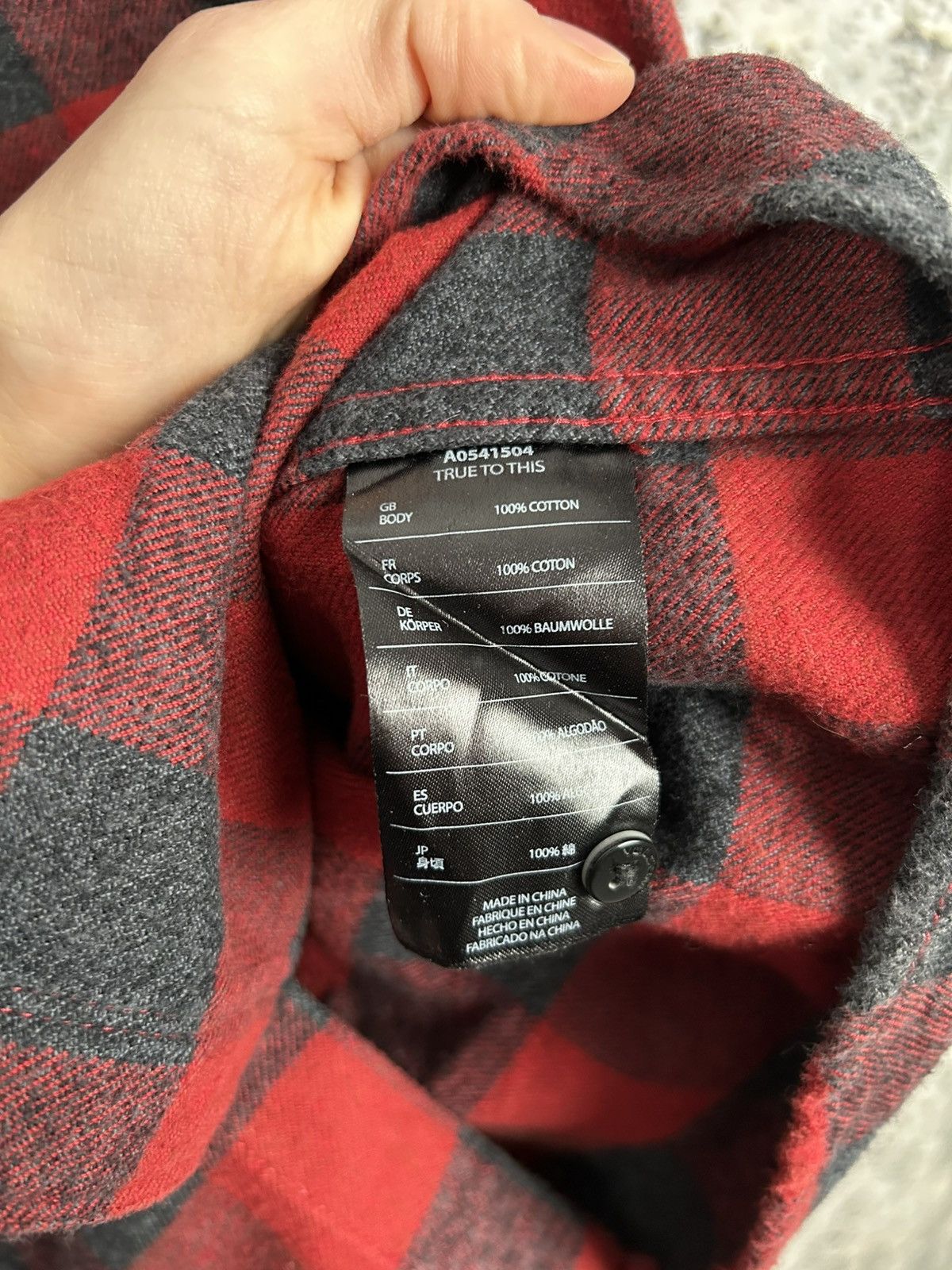 Volcom Volcom Flannel Tartan Black Red Shirt Skateboarding Timber Size US M / EU 48-50 / 2 - 7 Thumbnail