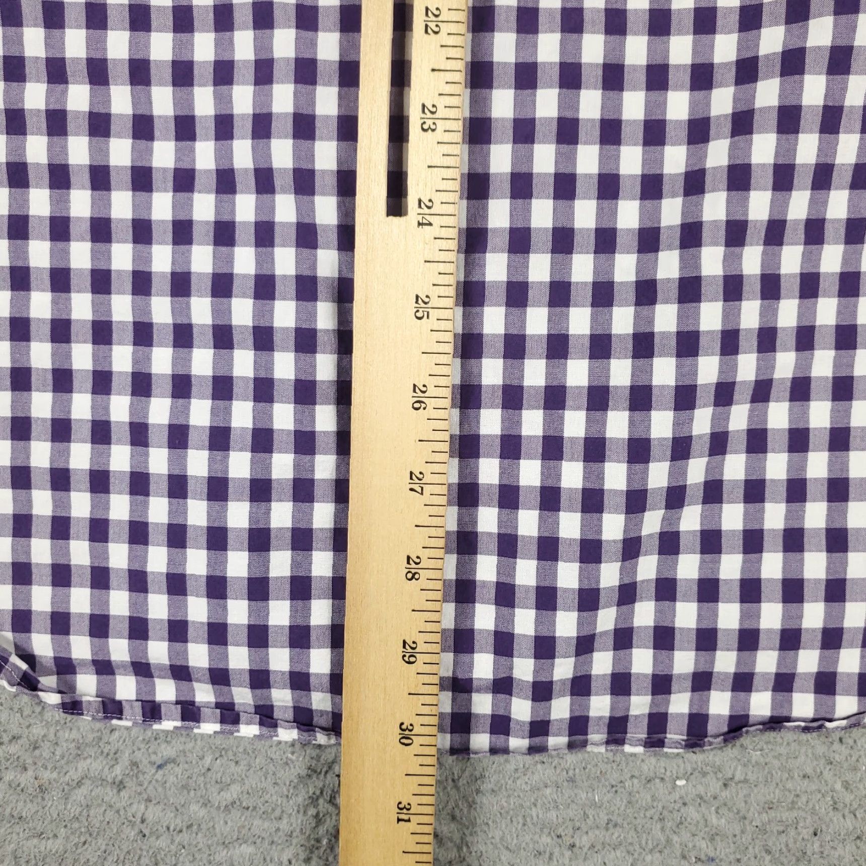 Ralph Lauren Ralph Lauren Shirt Mens XL Purple Check Button-Up Collar-Down Long Sleeve See Photos Vintage No (adjusted within rules) Size US XL / EU 56 / 4 - 7 Thumbnail