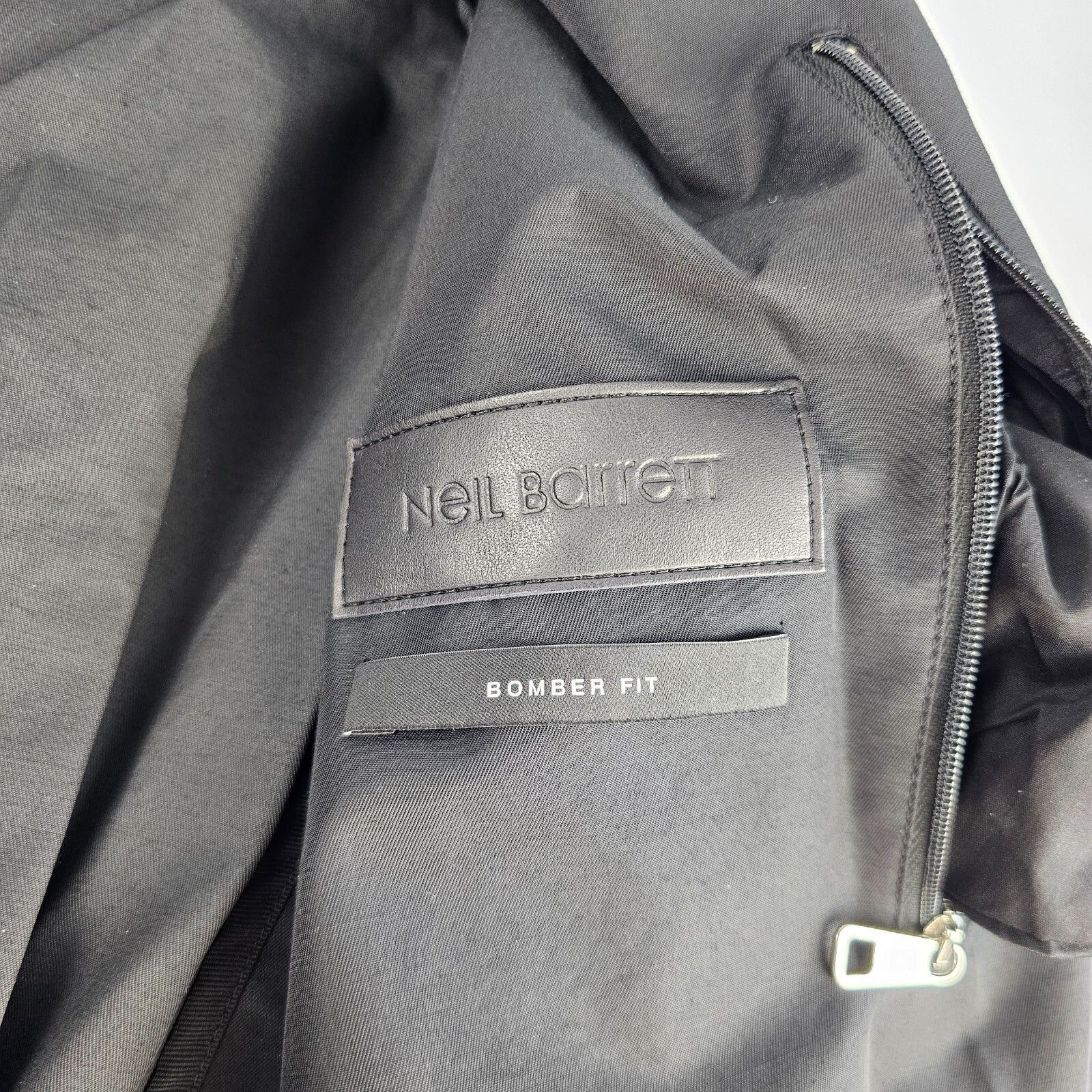 Neil Barrett Neil Barrett Black Bomber Jacket Size L New Size US L / EU 52-54 / 3 - 7 Thumbnail