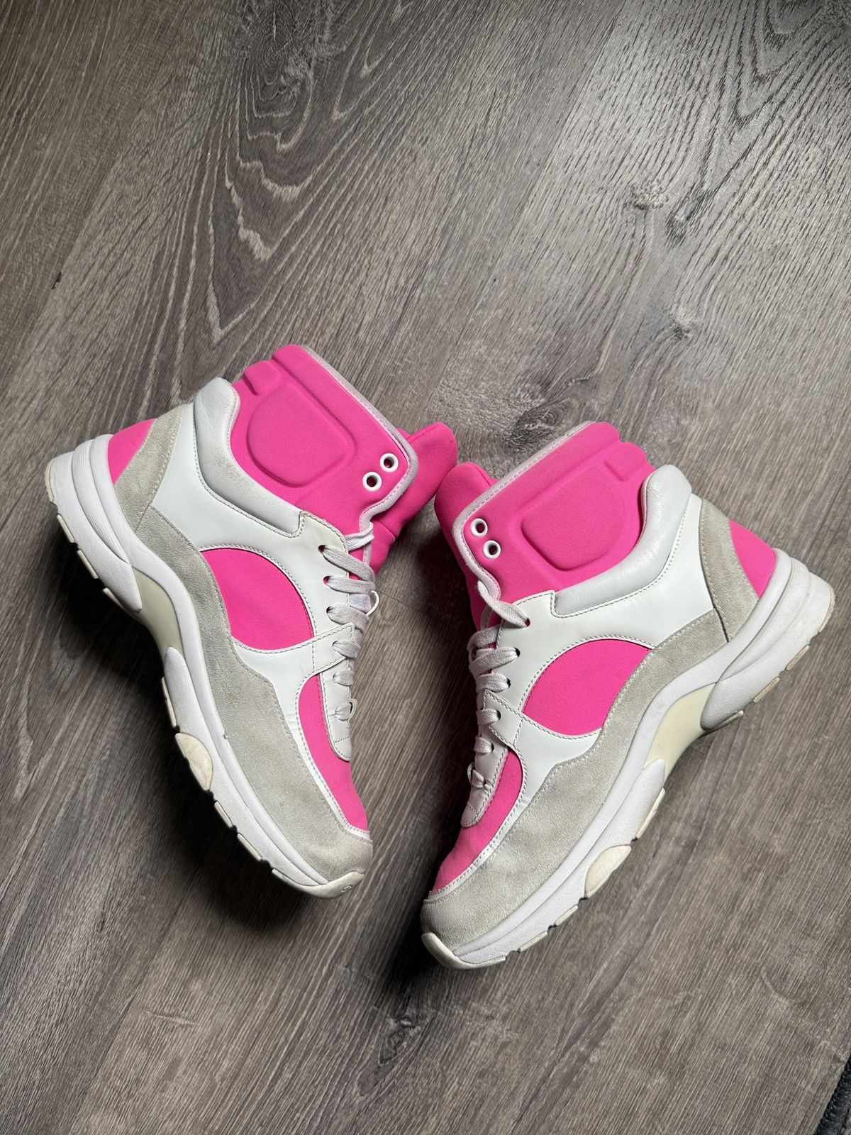 Chanel Chanel 2018 Interlocking CC Logo Chunky Sneakers🔥💞 Size US 6.5 / IT 36.5 - 6 Thumbnail