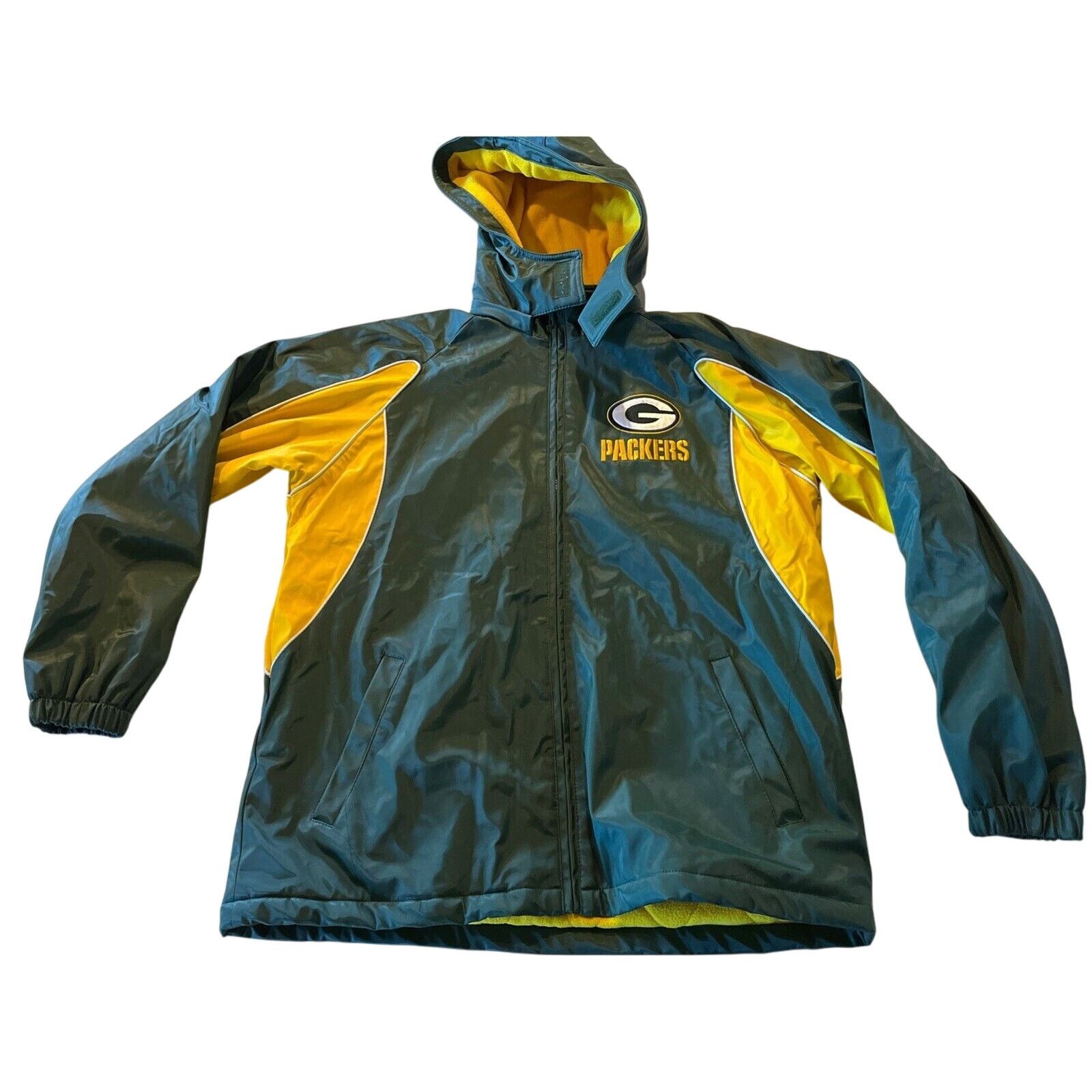 NFL NFL Green Bay Packers Men s Large Fit Waterproof Jacket Coat Grailed