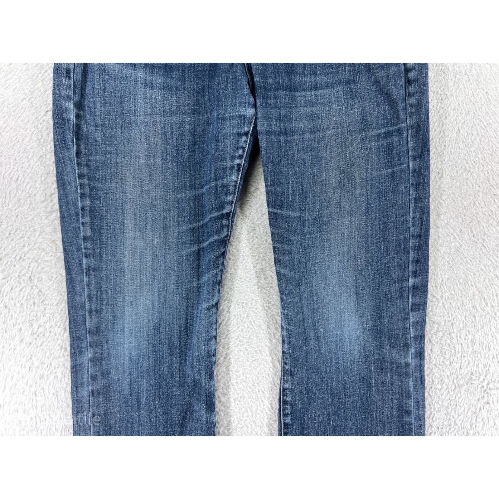 Lee Lee Womens Jeans Bootcut Mid Rise Denim 28 Blue Cotton Western 90s Cowboy Girls Size 28" / US 6 / IT 42 - 6 Thumbnail
