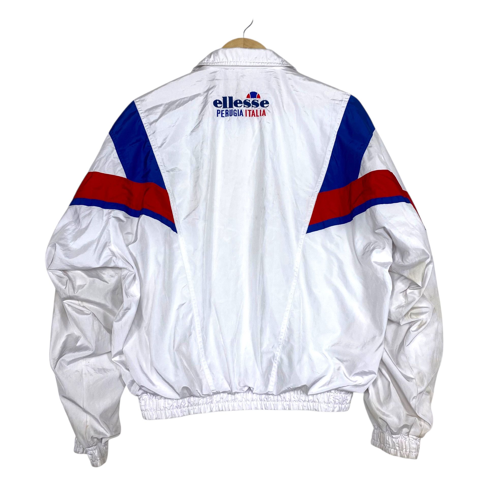 Ellesse 💥 90s ELLESSE PERUGIA ITALIA SPORT ZIPPER JACKET Size US M / EU 48-50 / 2 - 6 Thumbnail