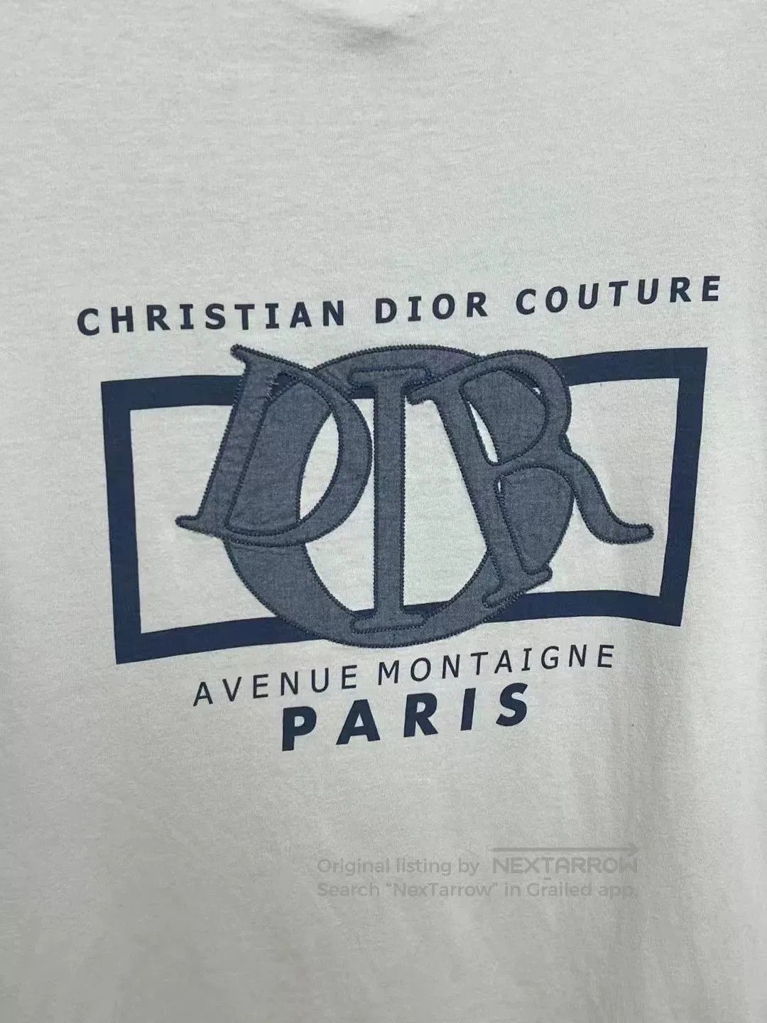 Dior christian dior logo short sleeve t. Size US M / EU 48-50 / 2 - 3 Thumbnail