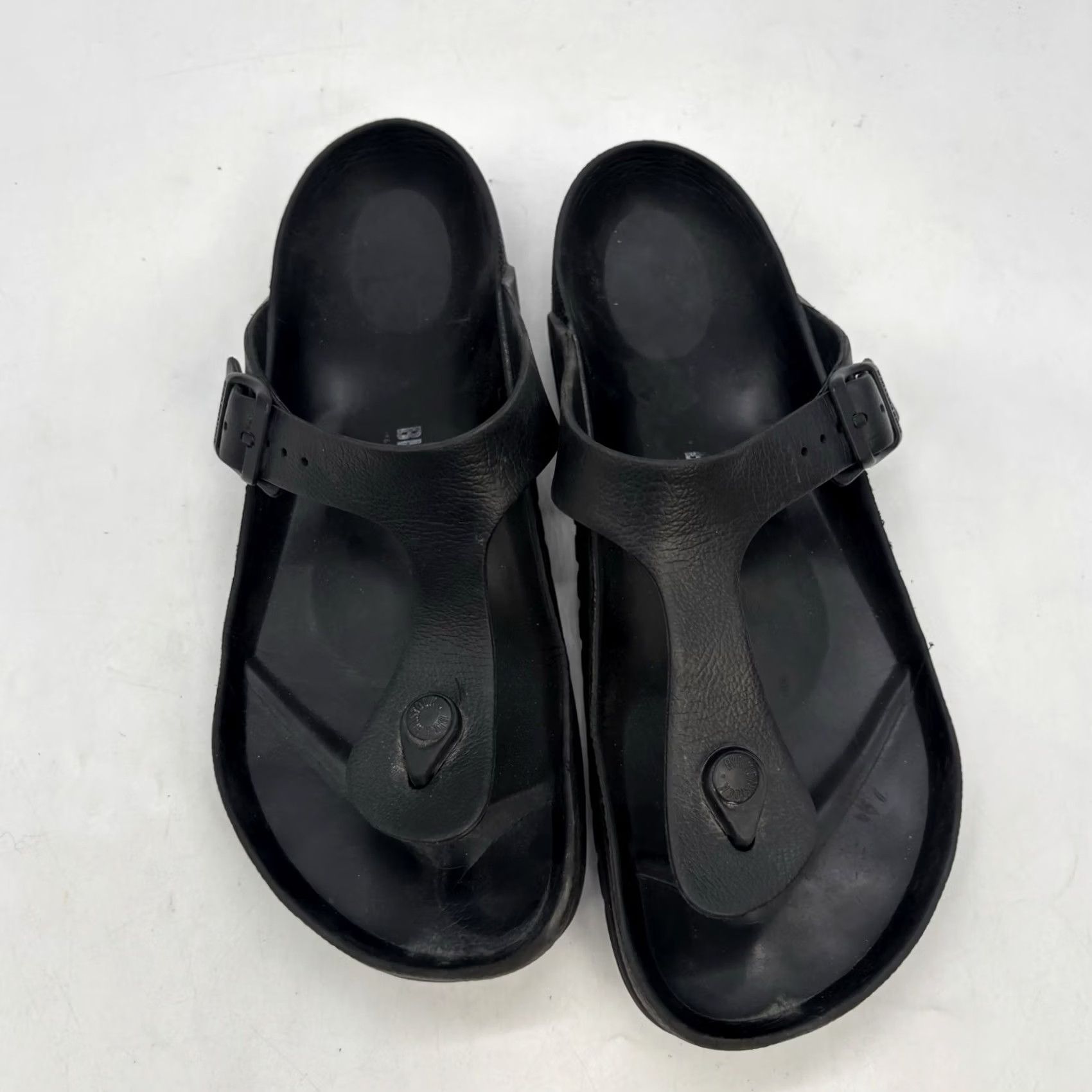 Birkenstock Birkenstock EVA Slides Womens 10 Black Waterproof Sandals Slip On Size US 9 / IT 39 - 3 Thumbnail