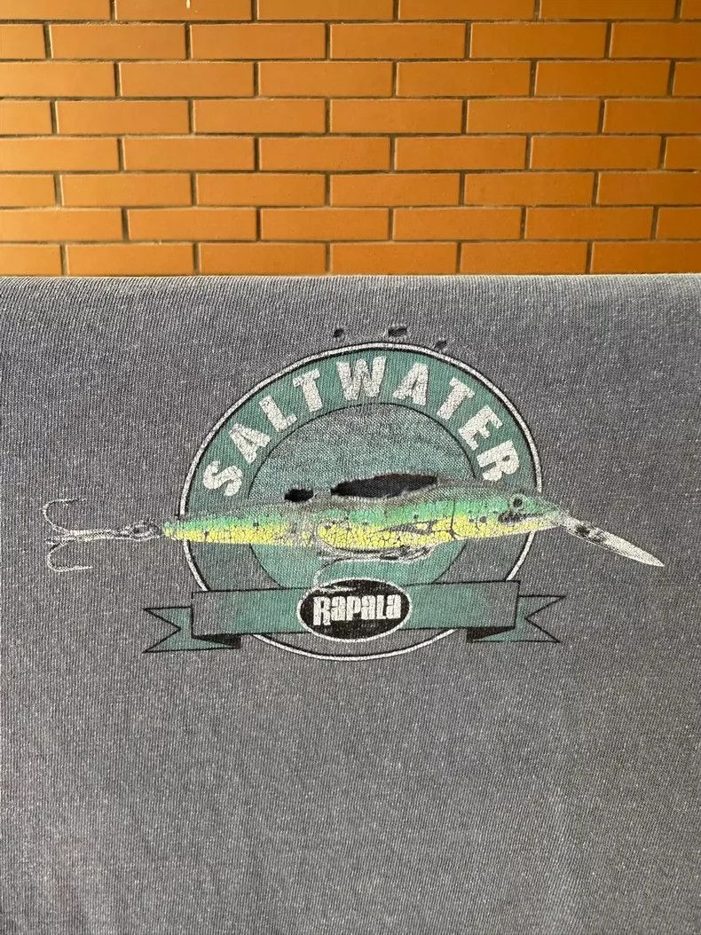Vintage Vintage T-shirt 90s Saltwater 2505-Nextarrow Size US XL / EU 56 / 4 - 3 Thumbnail