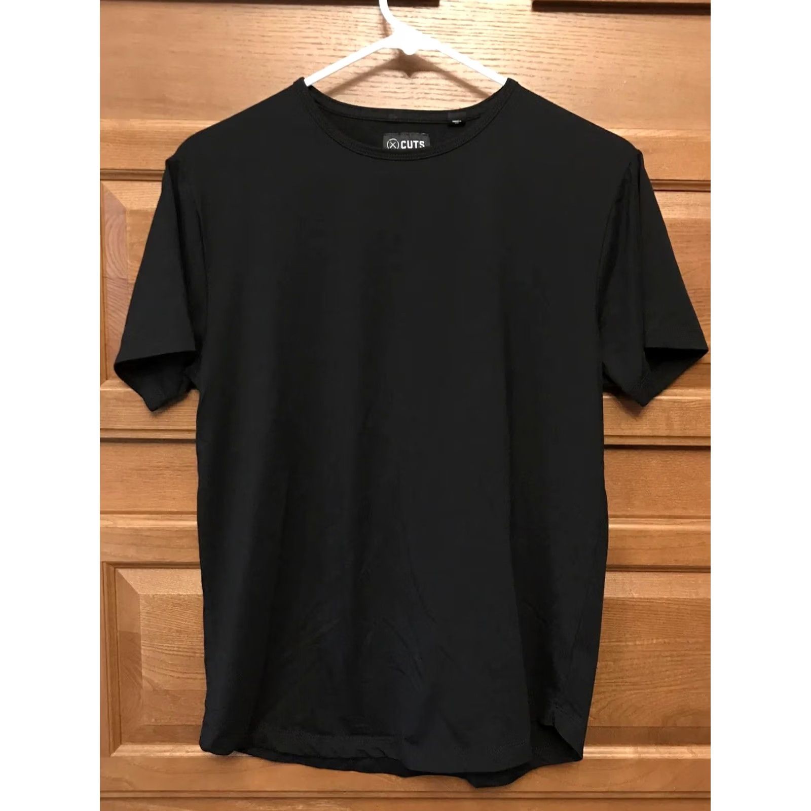 Cuts X CUTS T-Shirt Mens M Short Sleeve Stretch Black EUC 1040 Size US M / EU 48-50 / 2 - 2 Thumbnail