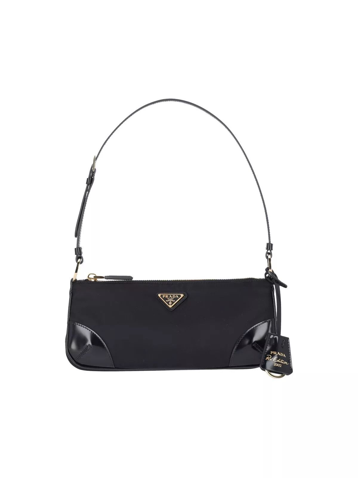 Prada PRADA Re-Edition 2002 Black Shoulder Bag New And Authentic Size ONE SIZE - 1 Thumbnail