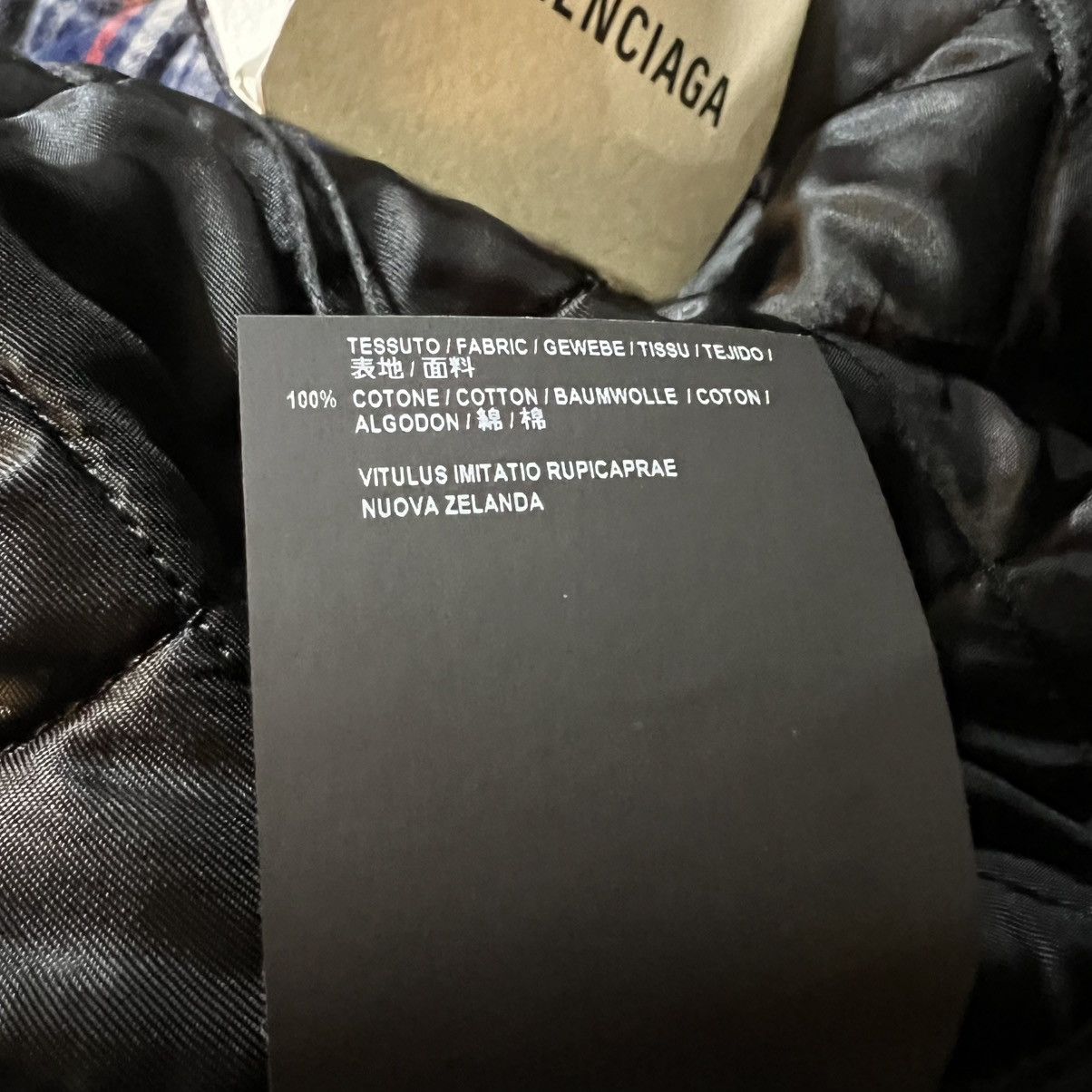 Balenciaga Balenciaga Twinset Plaid Leather Jacket FW18 (NO VEST) Size US L / EU 52-54 / 3 - 11 Thumbnail