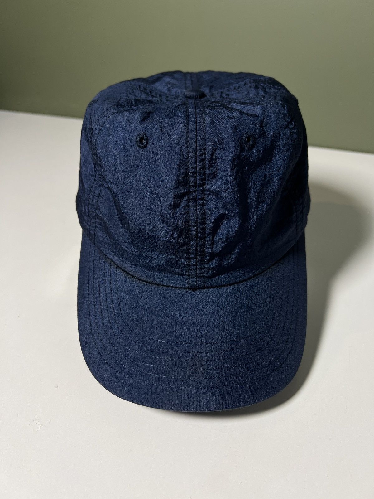 Norse Projects Norse Projects 6 panel cap is crafted from a crinkled nylon Size ONE SIZE - 1 Thumbnail