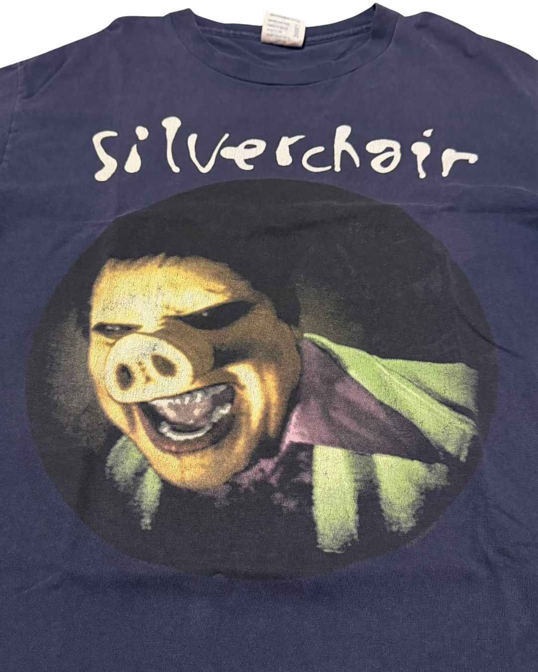Vintage Vintage 1995 Silverchair Grunge Concert Tour US Pig Face L Size US L / EU 52-54 / 3 - 6 Thumbnail