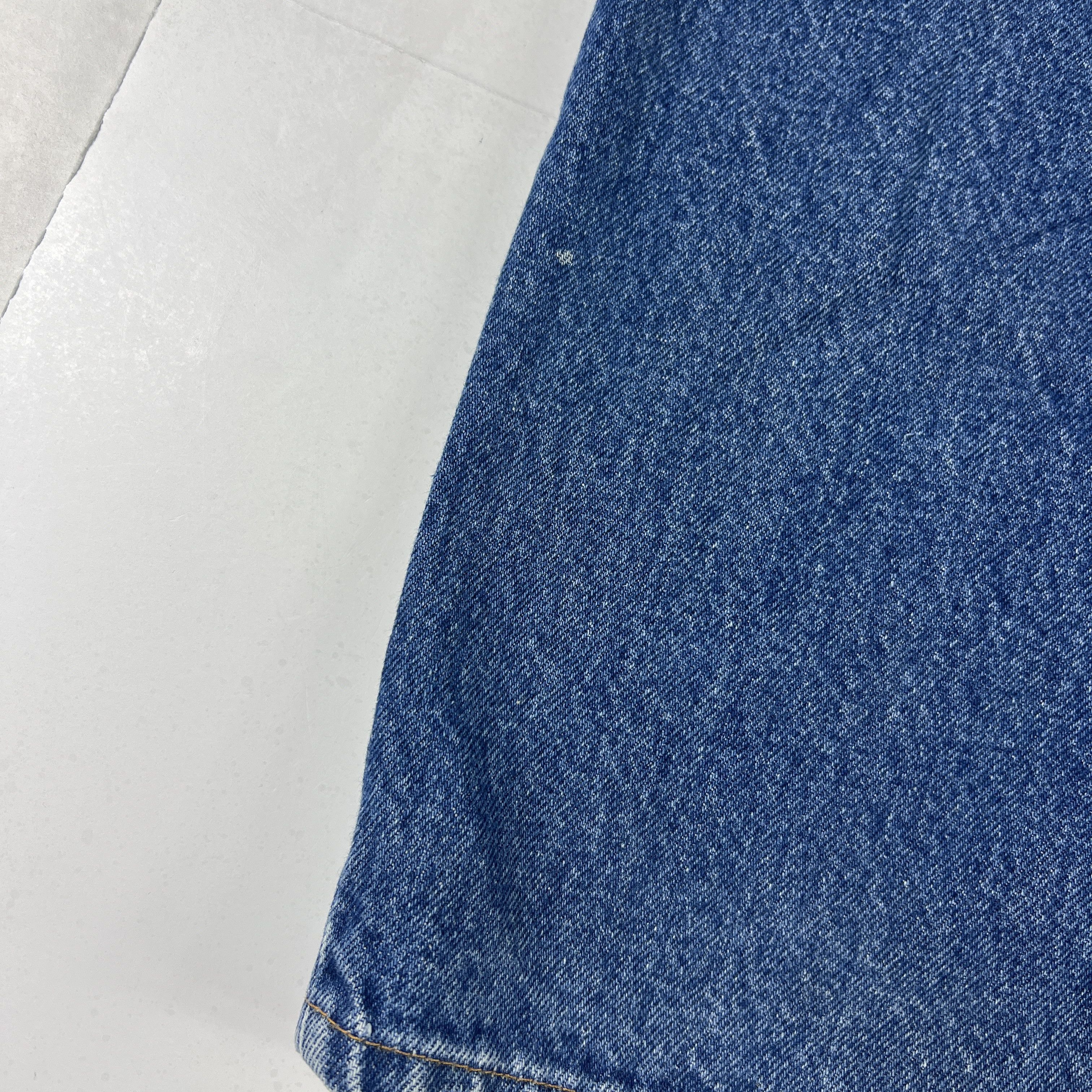 Levi's × Vintage VTG 90s Levi's Jeans 505 Straight Blue Faded Cotton Denim Size US 36 / EU 52 - 17 Thumbnail