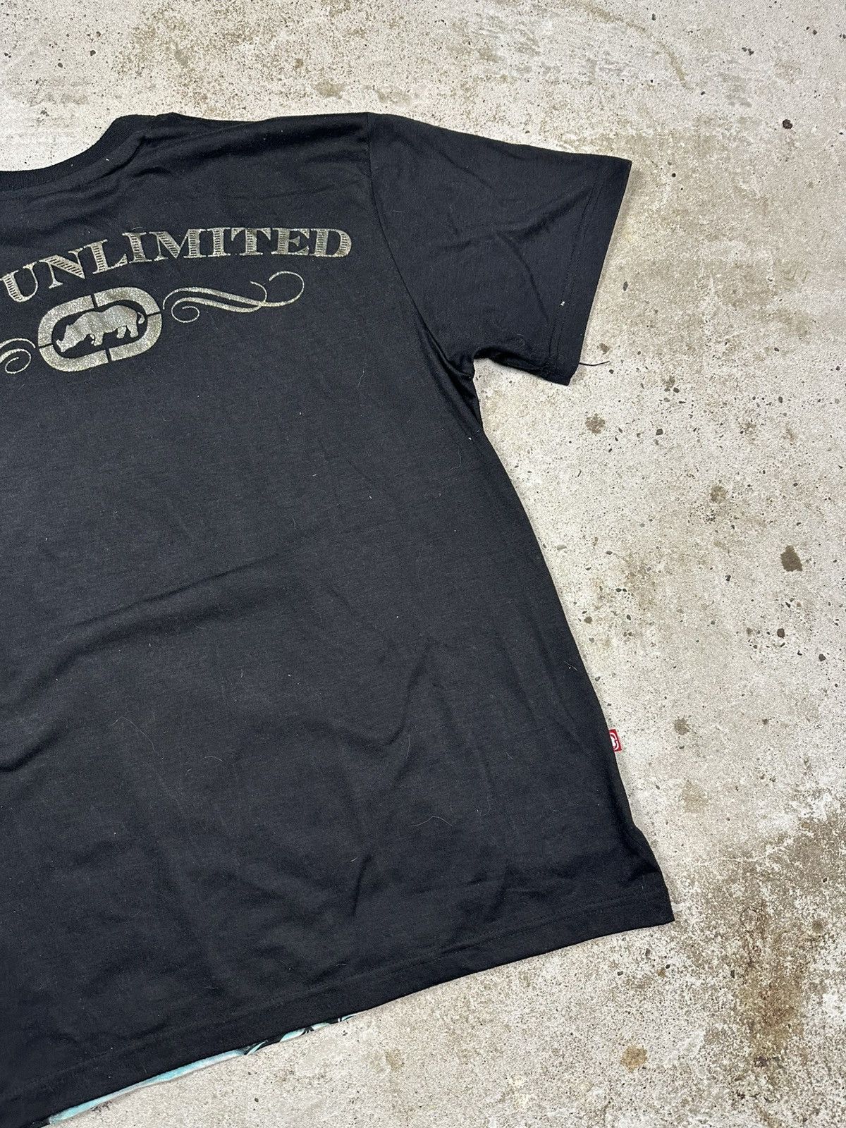 Ecko Unltd. × Vintage Vintage Y2K Ecko Unlimited Big All Over Print Black T Shirt Size US L / EU 52-54 / 3 - 13 Thumbnail