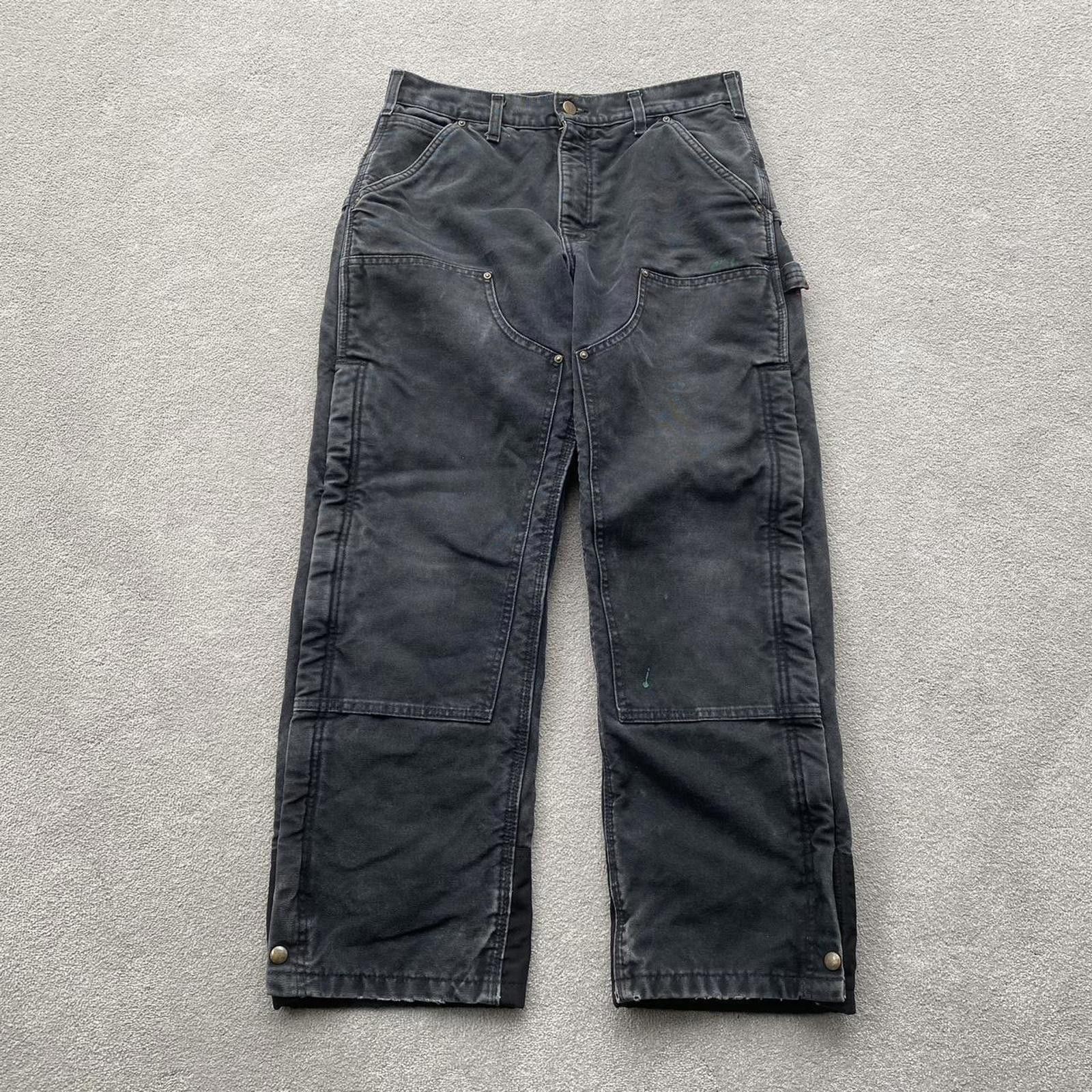 Carhartt Carhartt Quilted Double Knee Utility Cargo Trousers. Size US 30 / EU 46 - 1 Thumbnail