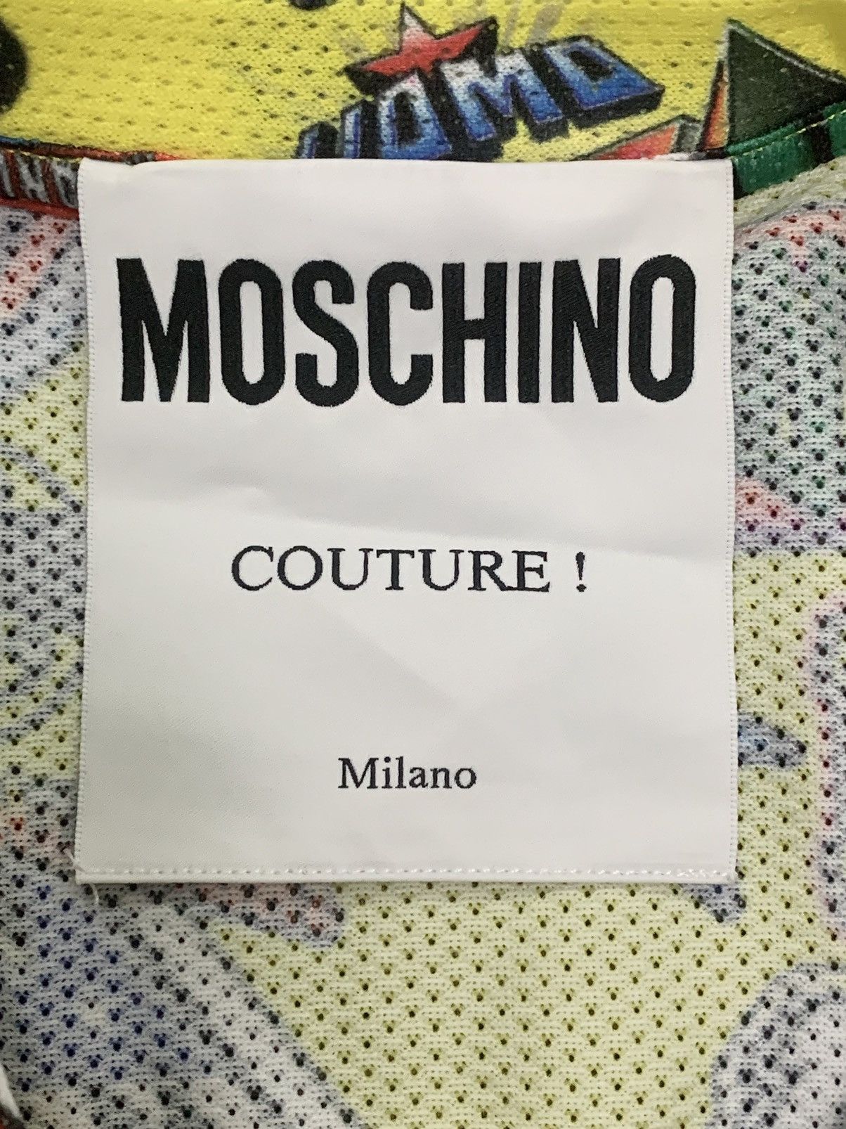 Moschino MOSCHINO COUTURE AOP - MULTI LOGO MESH TOP Size US XS / EU 42 / 0 - 3 Thumbnail