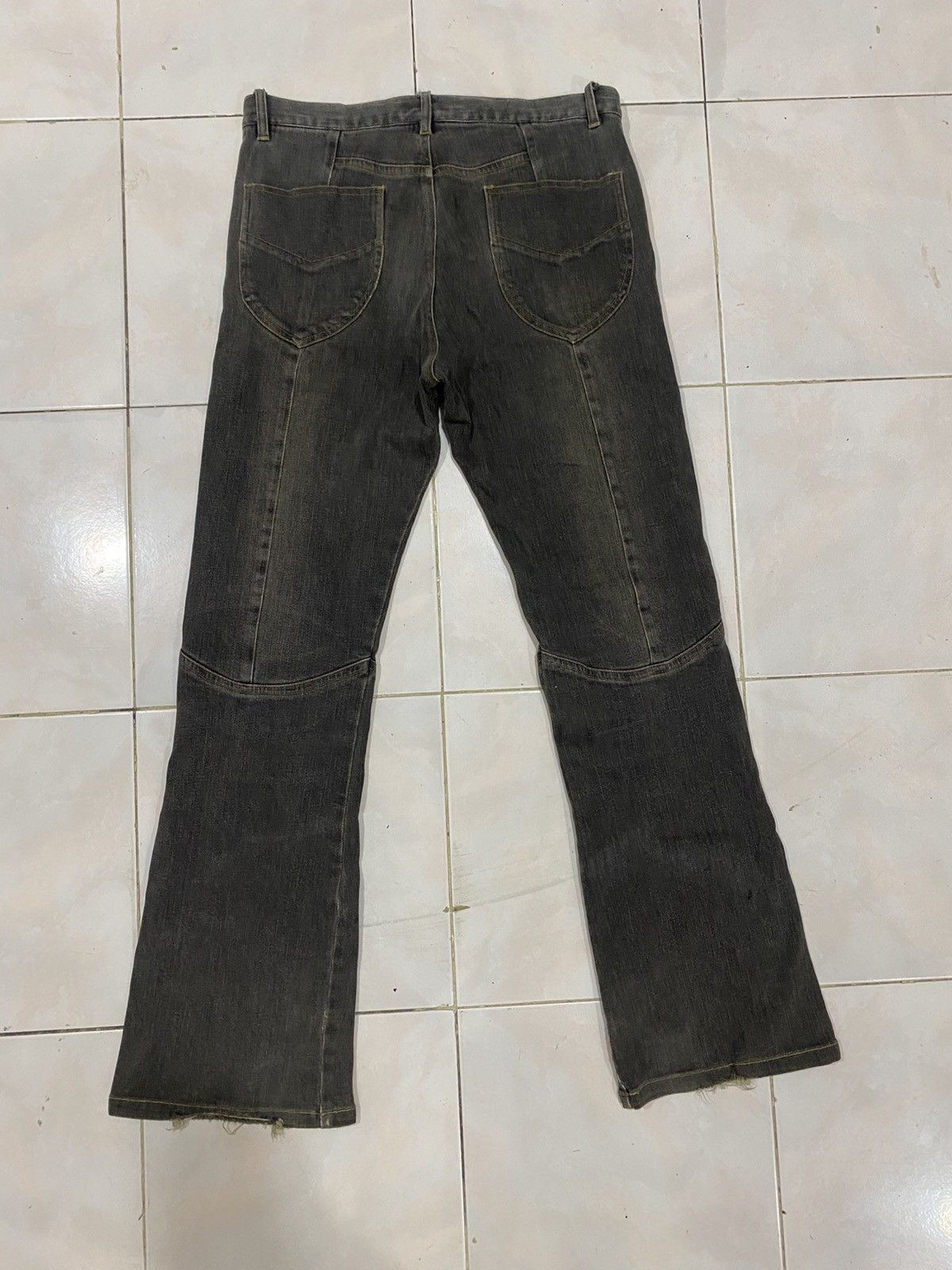 14th Addiction Growth Lace Up Faded Black Bootcut Pant Size US 30 / EU 46 - 2 Thumbnail