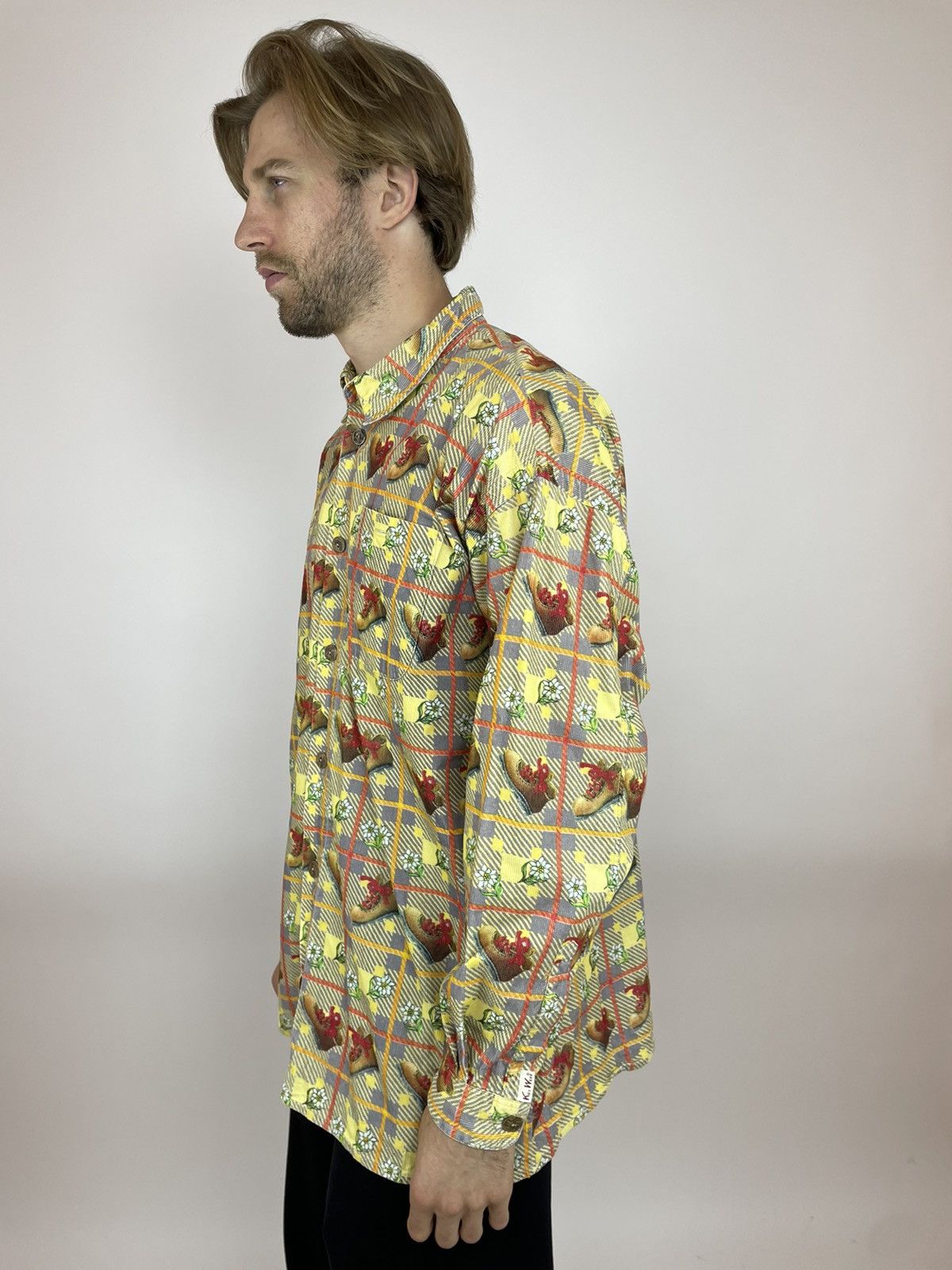 Japanese Brand × Vintage Key West Plaid shirt long sleeve Vintage Mens size Large Size US L / EU 52-54 / 3 - 4 Thumbnail