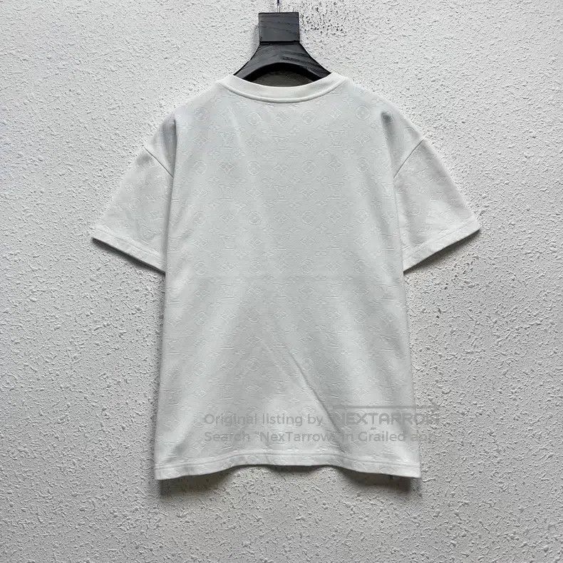 Louis Vuitton Louis Vuitton Dark full print white short sleeve T-shirt Size US S / EU 44-46 / 1 - 2 Thumbnail
