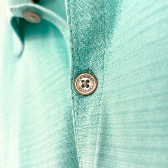 Calvin Klein Calvin Klein Short Sleeve Polo Shirt Men’s Size XL in Green Size US XL / EU 56 / 4 - 5 Thumbnail