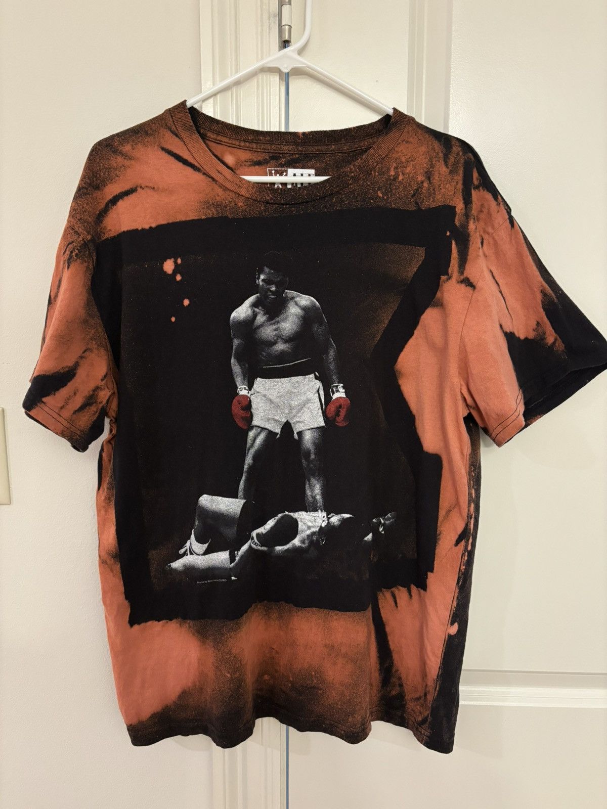 Other One of a Kind Bleach Dyed MUHAMMAD ALI Blk / Pink Shirt - XL Size US XL / EU 56 / 4 - 1 Thumbnail