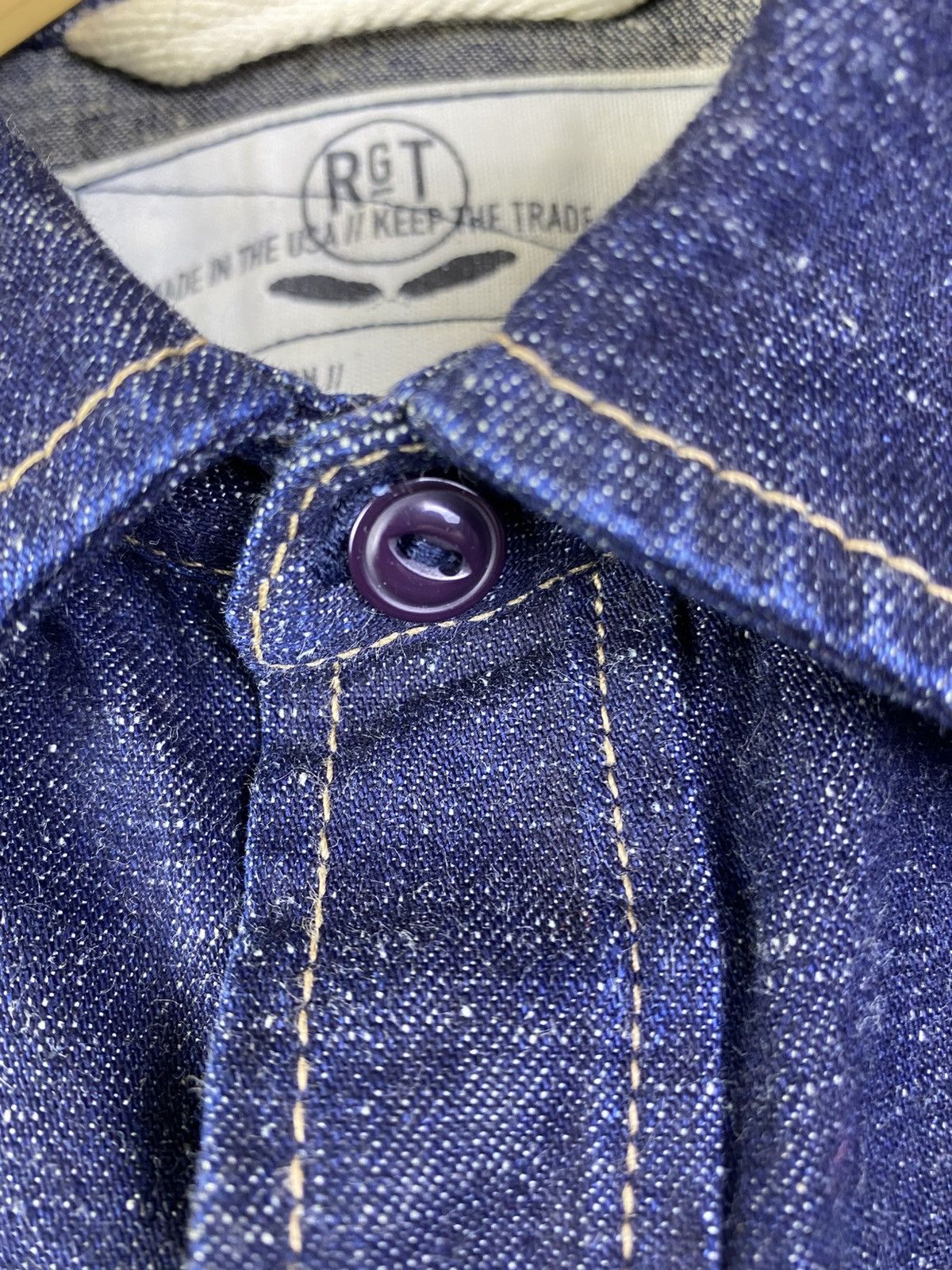 Rogue Territory Rogue Territory RGT - 9oz Denim Western Shirt Size US M / EU 48-50 / 2 - 5 Thumbnail