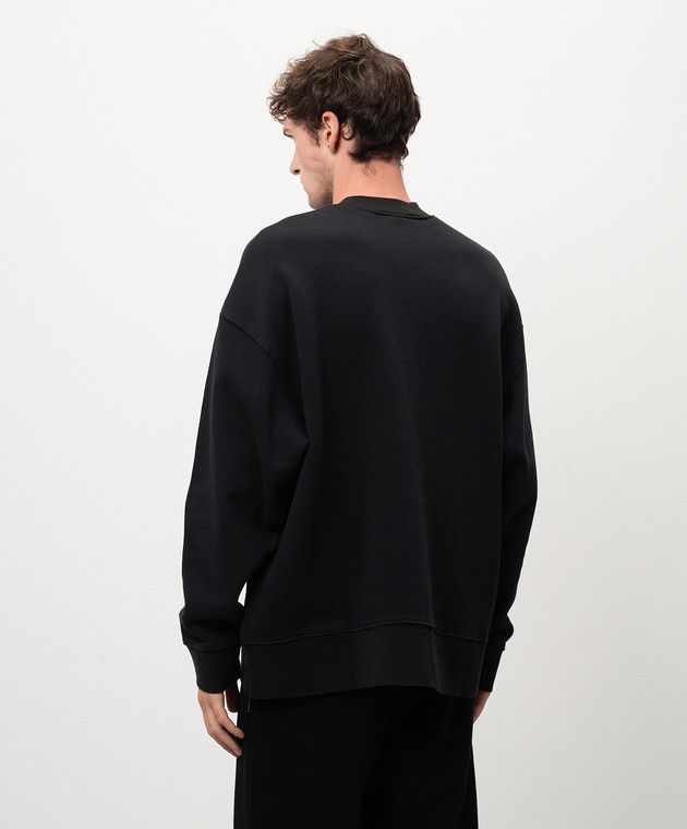 Palm Angels o1s22i1n1224 Pencil Sweatshirt in Black Size US M / EU 48-50 / 2 - 3 Thumbnail