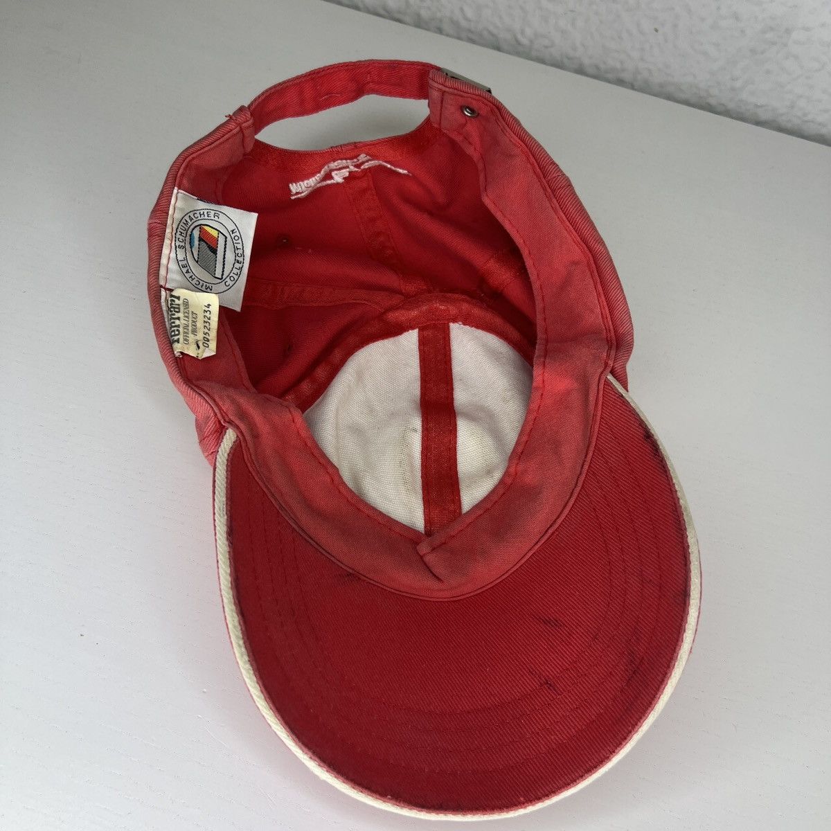 Ferrari × Vintage Ferrari Michael Schumacher formula 1 racing vintage cap Size ONE SIZE - 5 Thumbnail