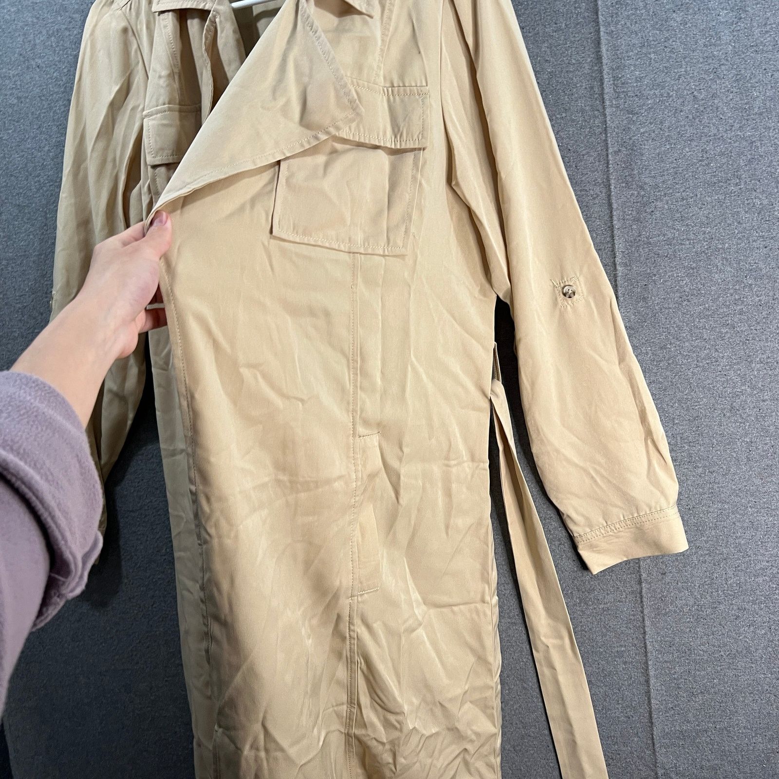 Other Studio Park x Leah Williams Open-Front Soft Trench Size M / US 6-8 / IT 42-44 - 6 Thumbnail