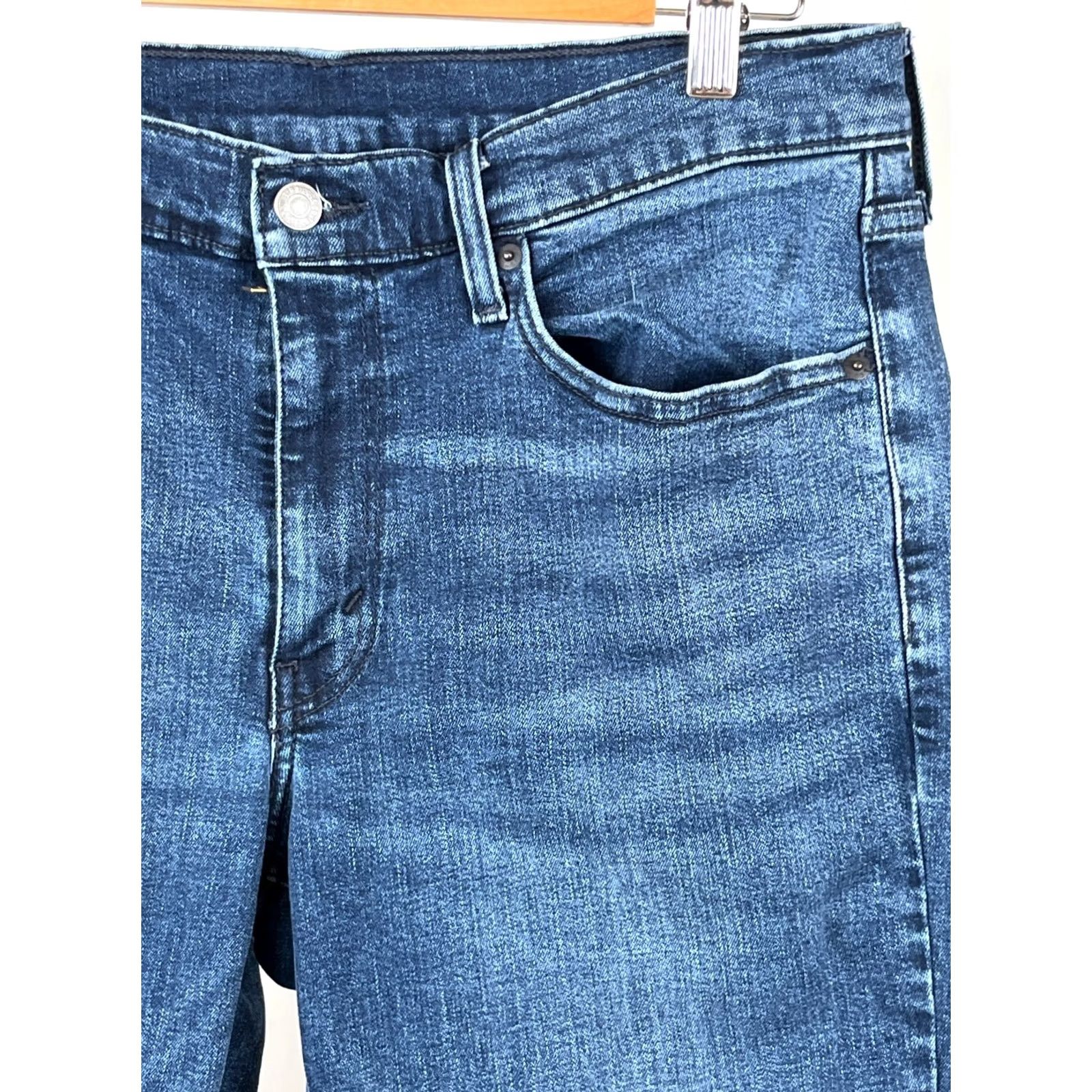 Levi's Levi's Jeans Mens 33x30 Athletic Fit 541 Blue Denim Straight Leg Regular Size 33 Mens Jeans Blue Cotton 5-Pocket Size US 33 - 2 Thumbnail