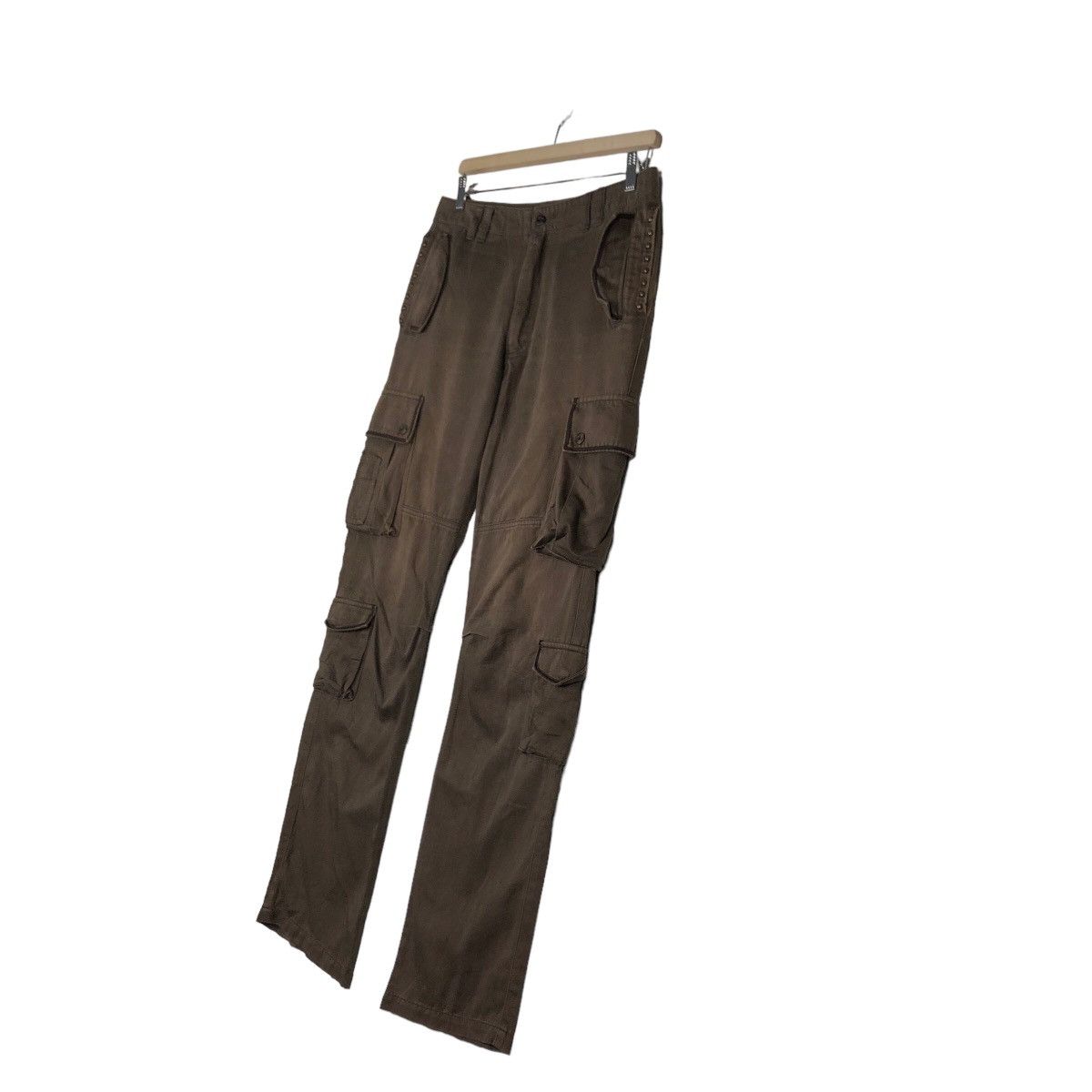 Hysteric Glamour 🔥Vintage Biker Parachute Bondage Cargo Pants Schlussel Size US 30 / EU 46 - 2 Thumbnail