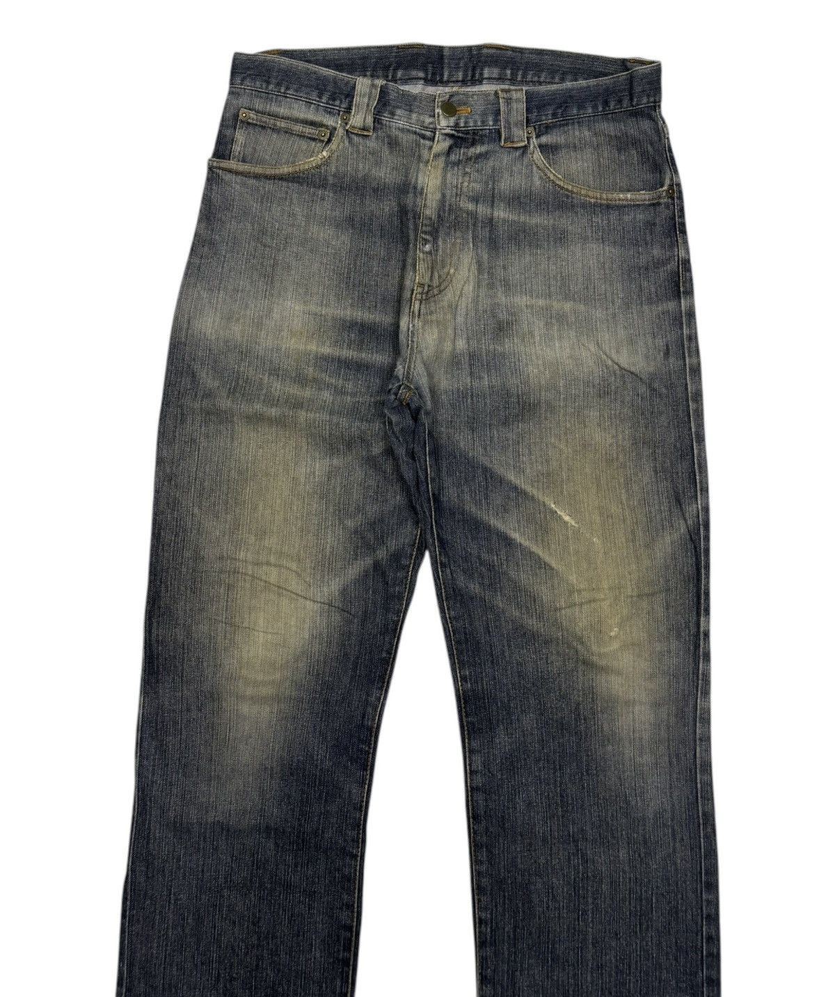 Nonnative 🔥A.NONITA VETEMENT POUR HOMMES DISTRESS BAGGY JEANS Size US 34 / EU 50 - 4 Thumbnail