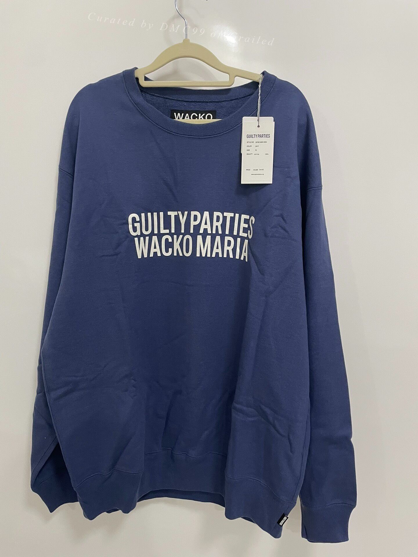 Wacko Maria WACKO MARIA Guilty Parties Crew Neck Sweatshirt Size US XL / EU 56 / 4 - 1 Thumbnail