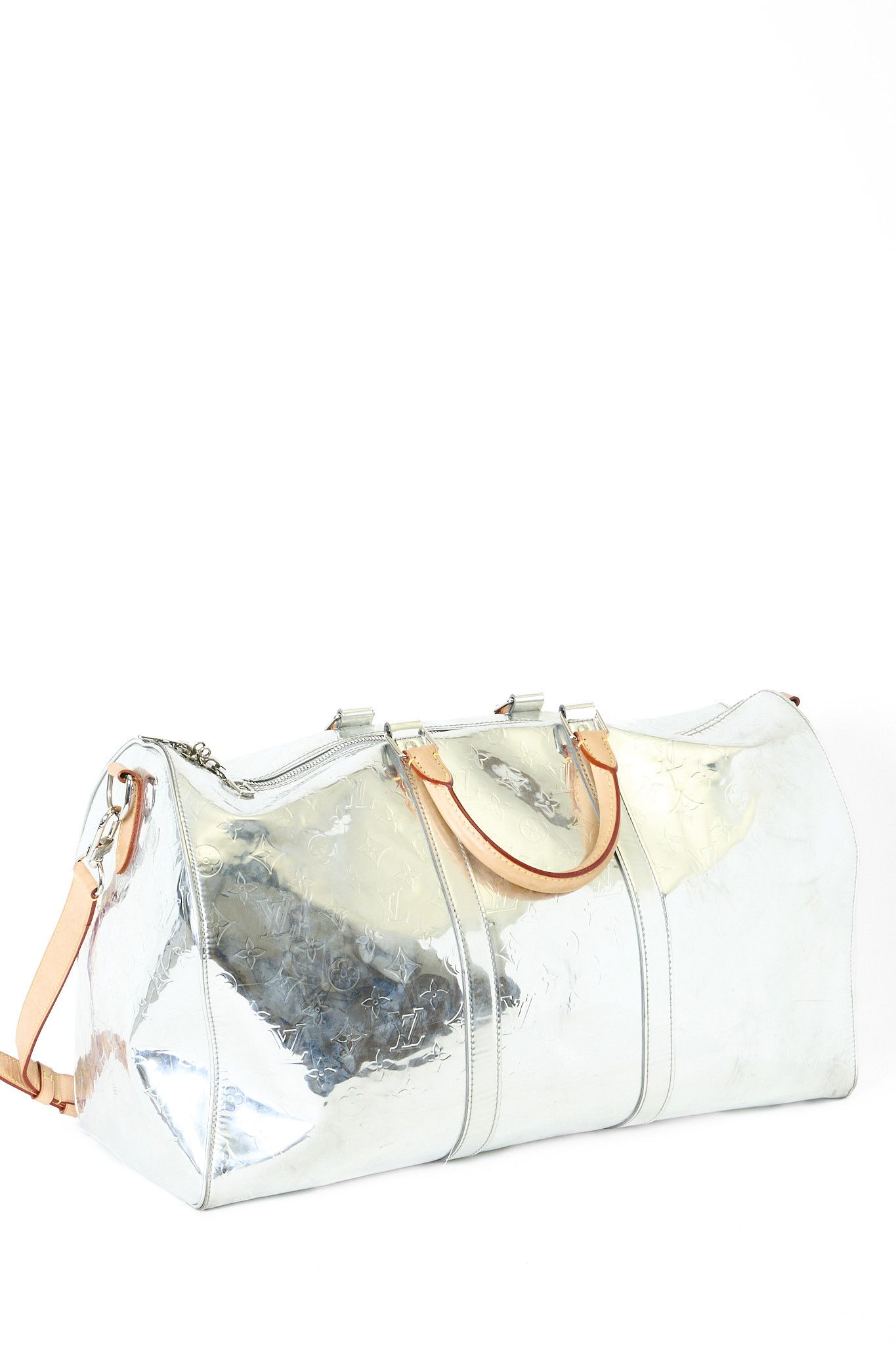 Louis Vuitton LOUIS VUITTON X VIRGIL ABLOH MIRROR KEEPALL 50 Size ONE SIZE - 4 Thumbnail