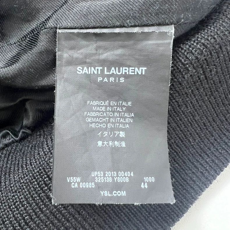 Saint Laurent Paris Saint Laurent Paris 13fw first year black and white Teddy Size US S / EU 44-46 / 1 - 5 Thumbnail