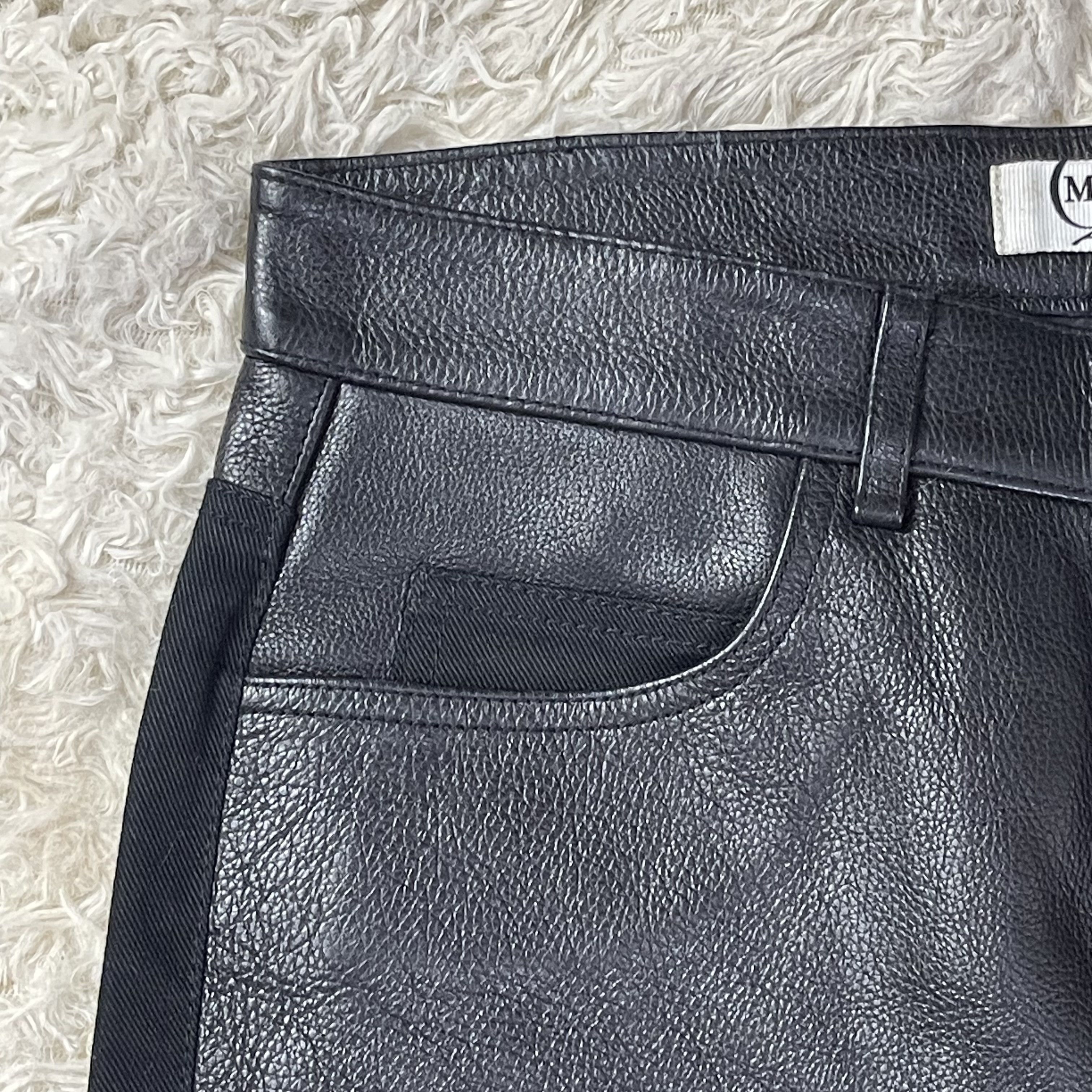 Alexander McQueen Alexander Mcqueen Leather Pants Size US 30 / EU 46 - 5 Thumbnail