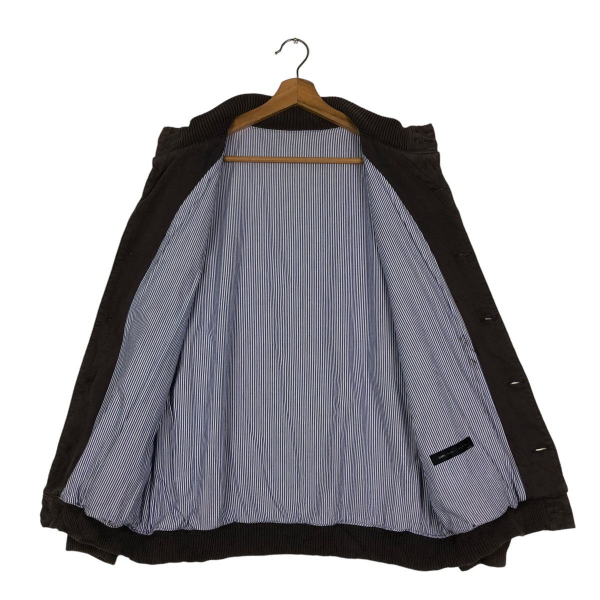 Japanese Brand 🔥VINTAGE CHORE BOMBER JACKET SHIPS JET BLUE JAPAN Size US M / EU 48-50 / 2 - 13 Thumbnail