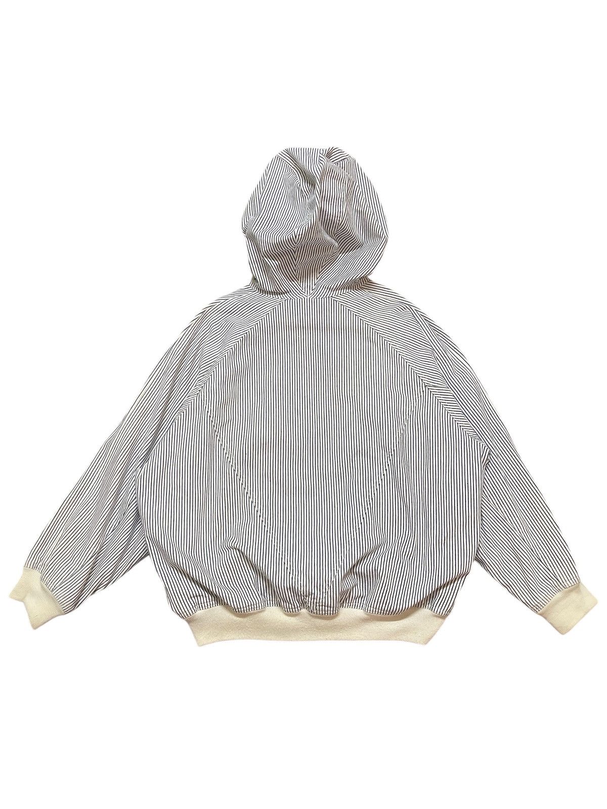 Issey Miyake 💥Rare💥 Vintage 80s Issey Miyake Denim Bomber Reversible Logo Size US L / EU 52-54 / 3 - 3 Thumbnail