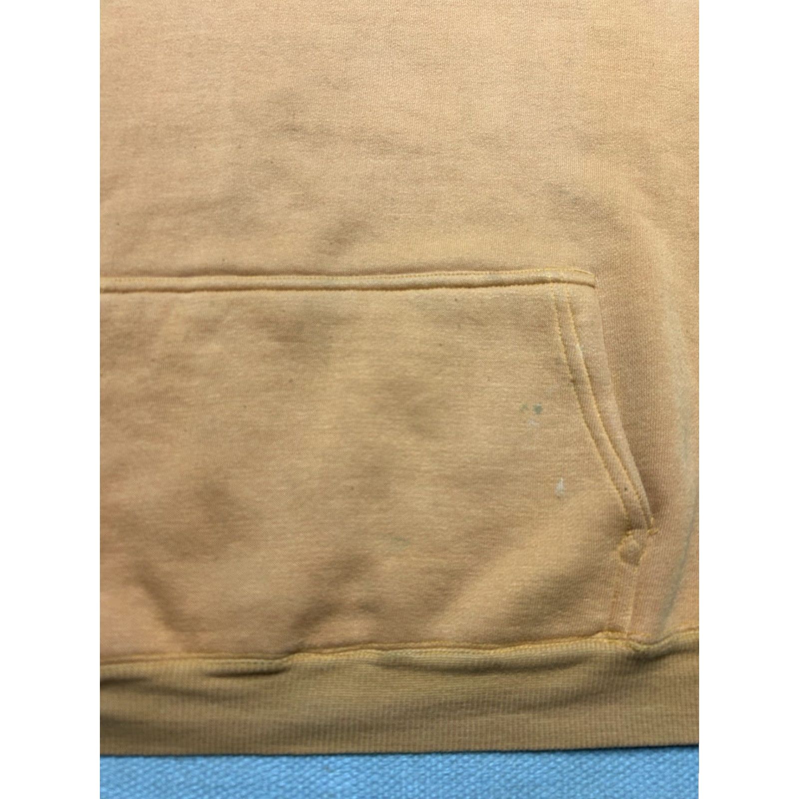 Vintage VINTAGE Sweatshirt Pullover Men's Orange Heavy Cotton Knit Boxy XXL/3XL Cotton Knit Sweatshirt Size US XXL / EU 58 / 5 - 3 Thumbnail
