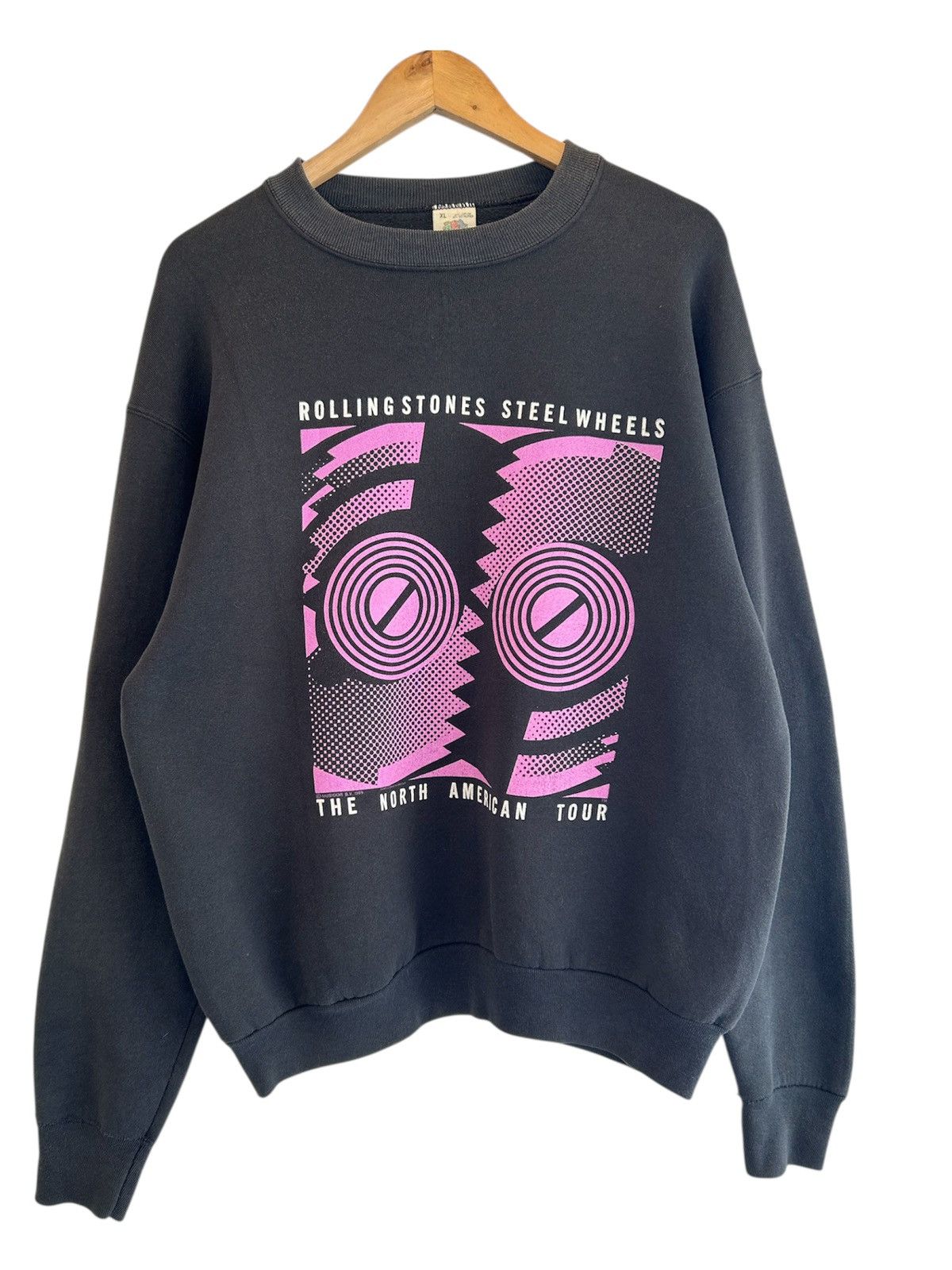 Band Tees × The Rolling Stones × Vintage Vintage Rolling Stones Steelwheels the north american tour Size US XL / EU 56 / 4 - 1 Thumbnail