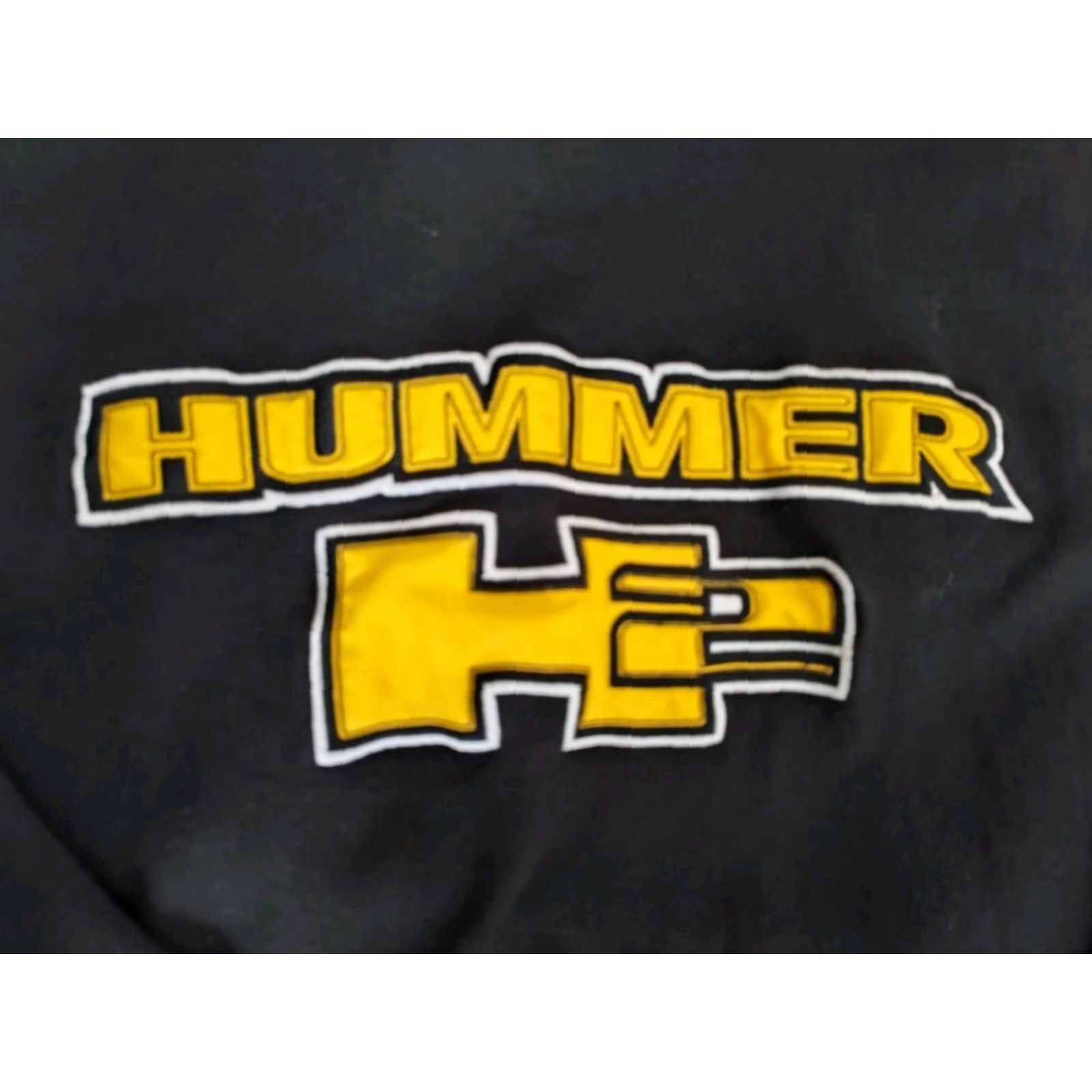 Vintage VINTAGE Steve & Barry's Crewneck Sweatshirt Men XL Black Hummer H2 SUV Car Embroidered Heavyweight Size US XL / EU 56 / 4 - 5 Thumbnail