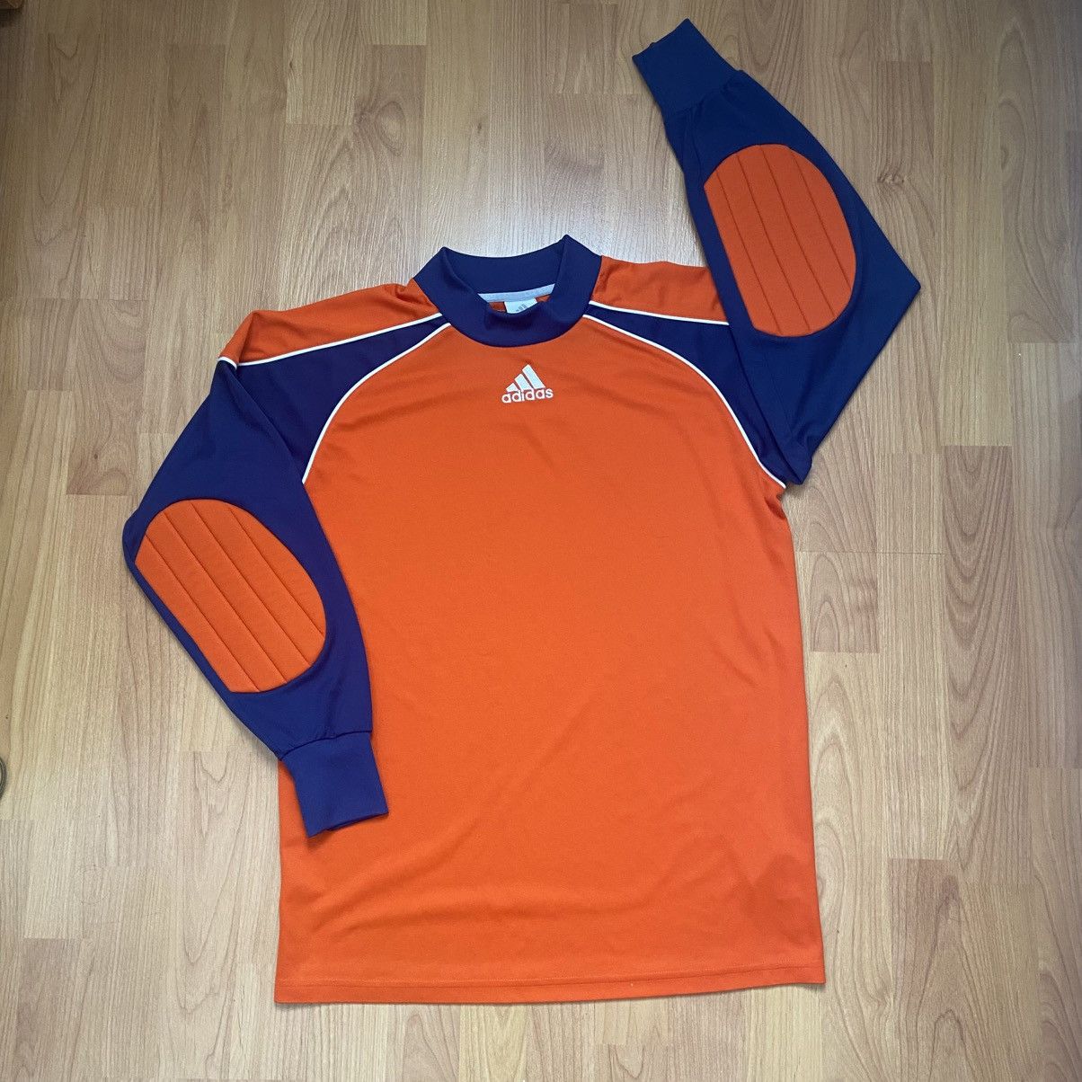 Adidas Adidas Climalite Vintage Y2K Goalie Jersey Elbow Pad Men S/M Size US S / EU 44-46 / 1 - 2 Thumbnail