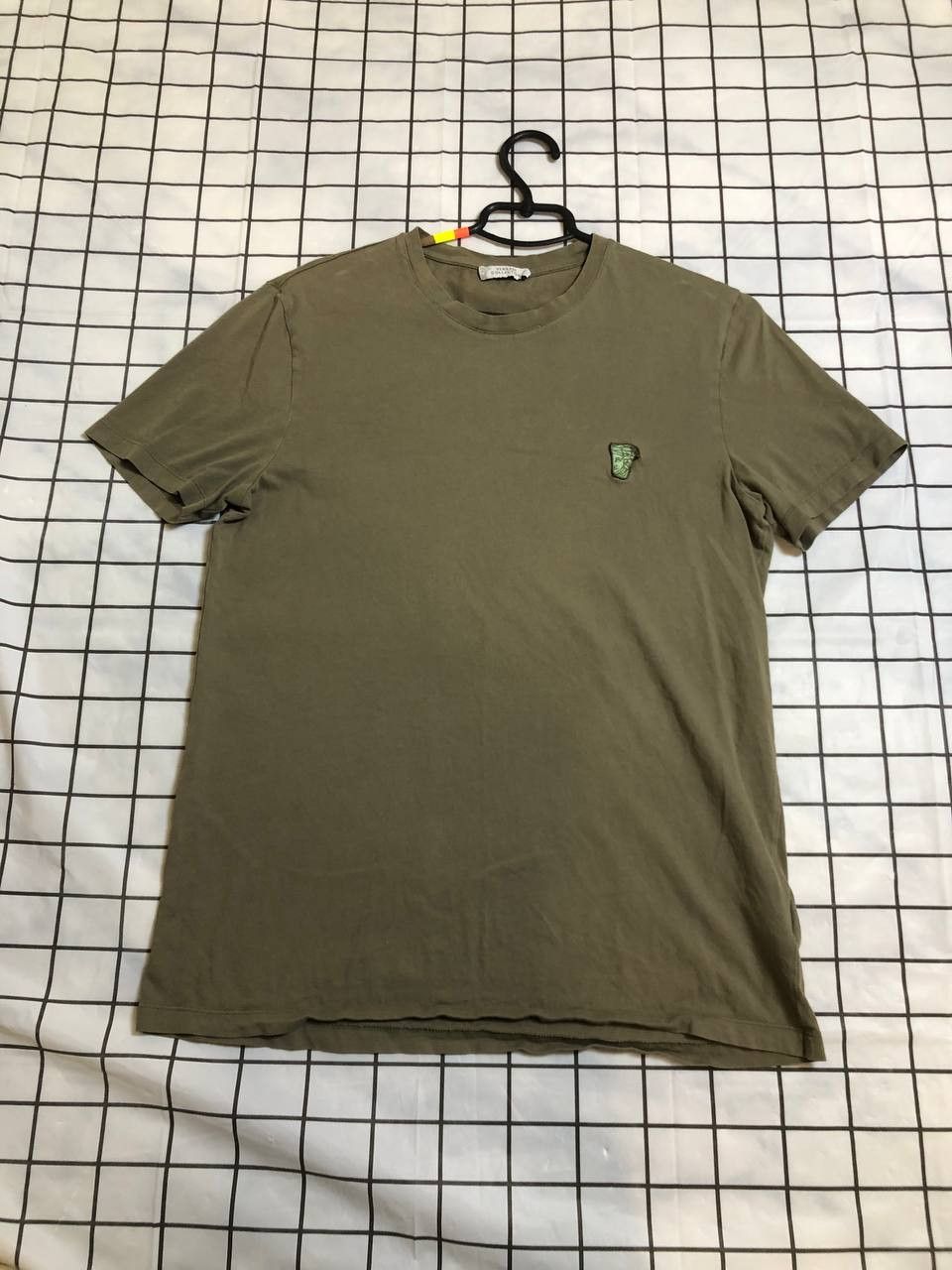 Versace Y2K Vintage Versace Rivets Green T Shirt Size US M / EU 48-50 / 2 - 1 Thumbnail