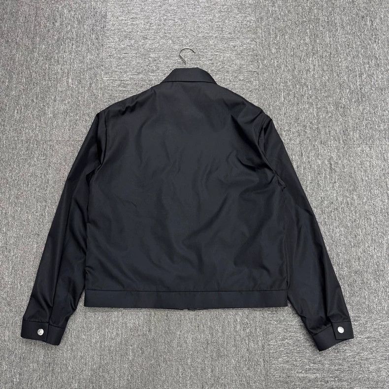 Prada Prada Sheepskin stitched nylon jacket Size US L / EU 52-54 / 3 - 6 Thumbnail