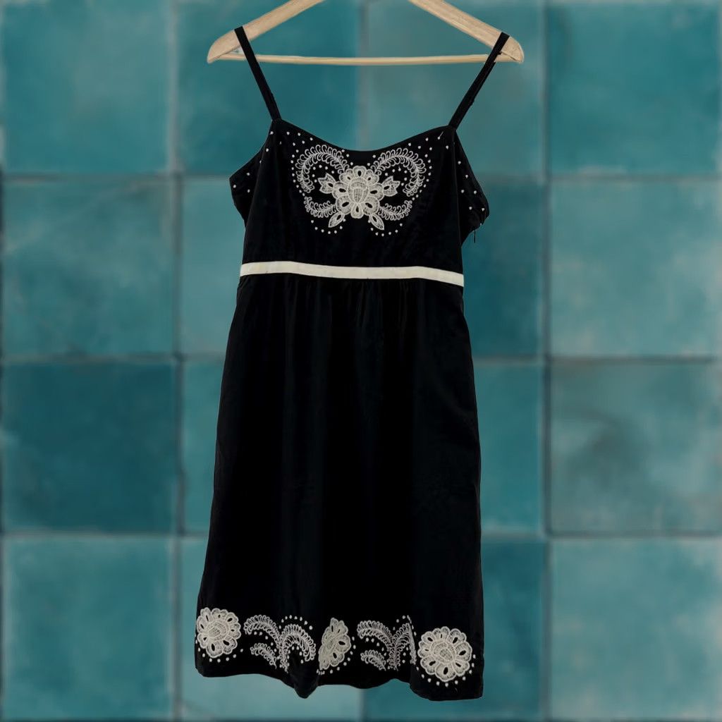 black and white anthropologie dress Daily Practice by Highline Short-Sleeve Maxi  Chocolate Couture Notched Midi Dress by Anthropologie in Black Moulinette Soeurs Anthropologie Dress Womens