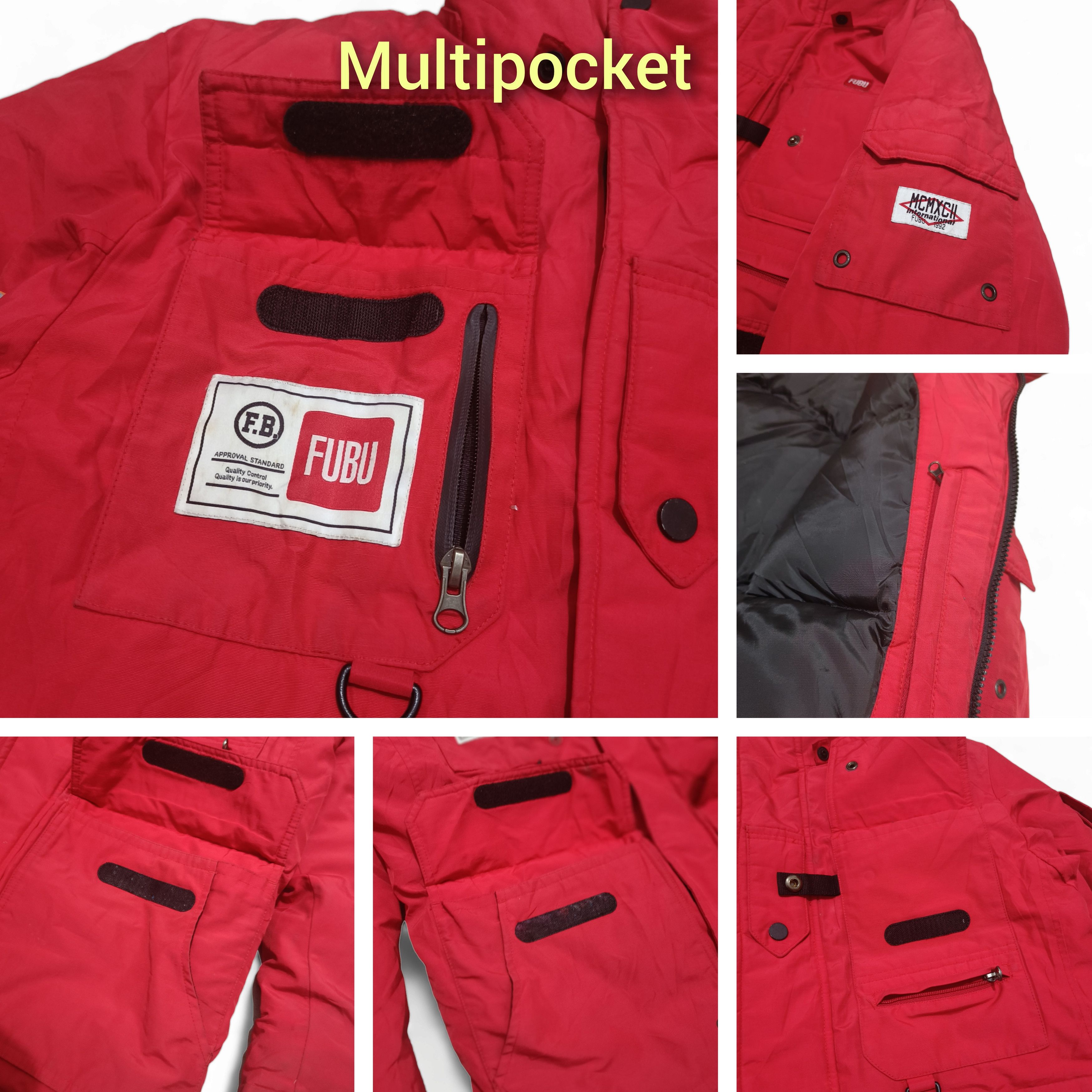 Fubu Vintage Fubu 1992 Duck Down Puffer Ski Winter Jacket Size US M / EU 48-50 / 2 - 7 Thumbnail